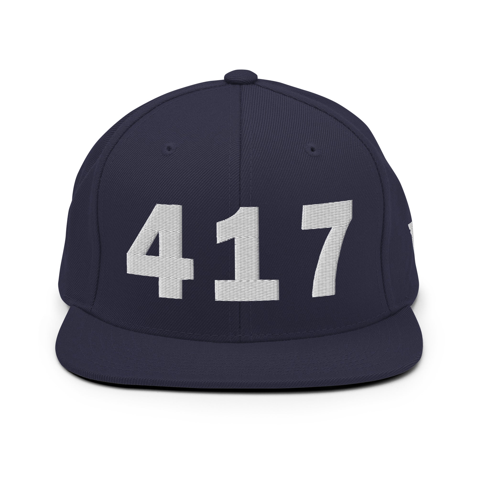 417 Area Code Snapback Hat