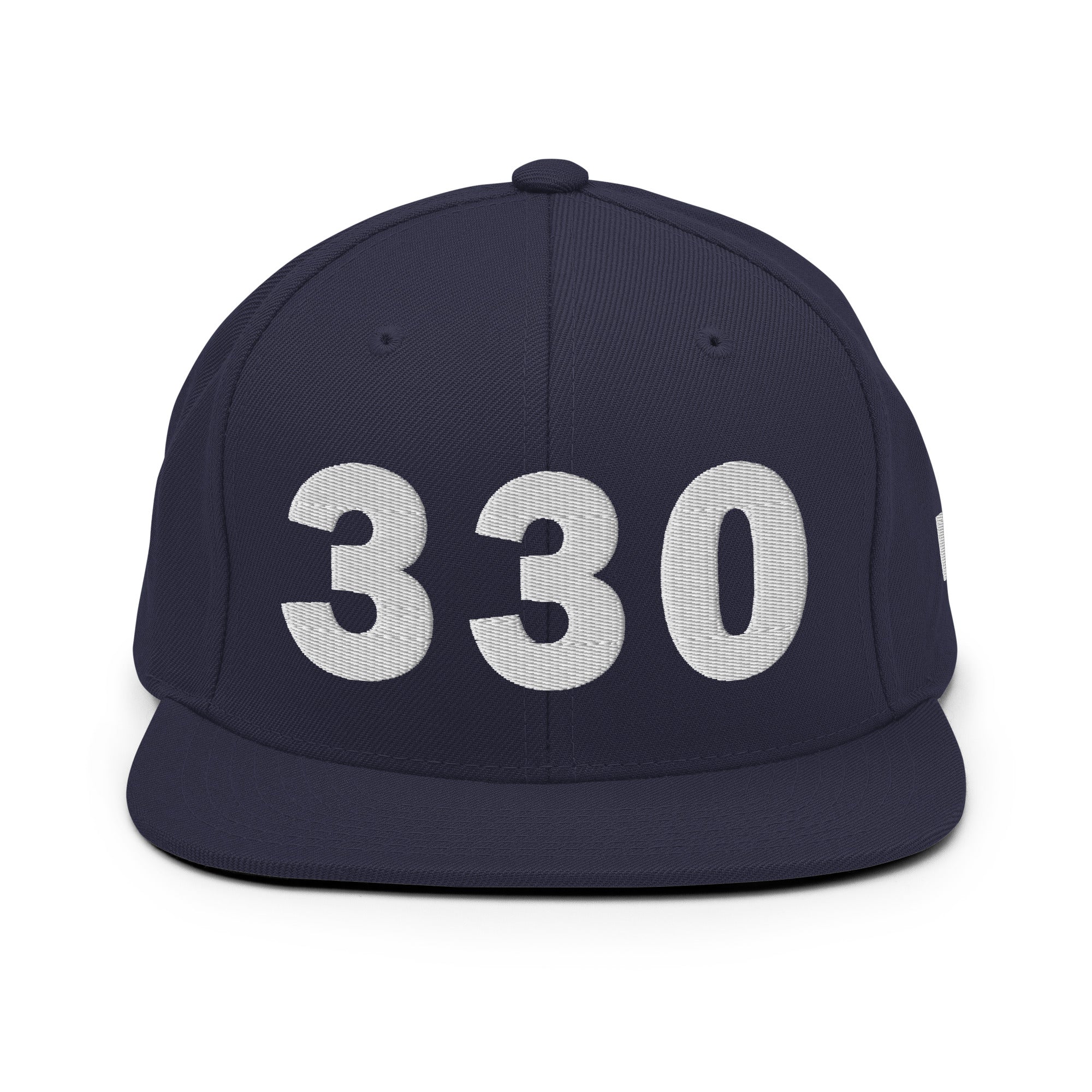 330 Area Code Snapback Hat