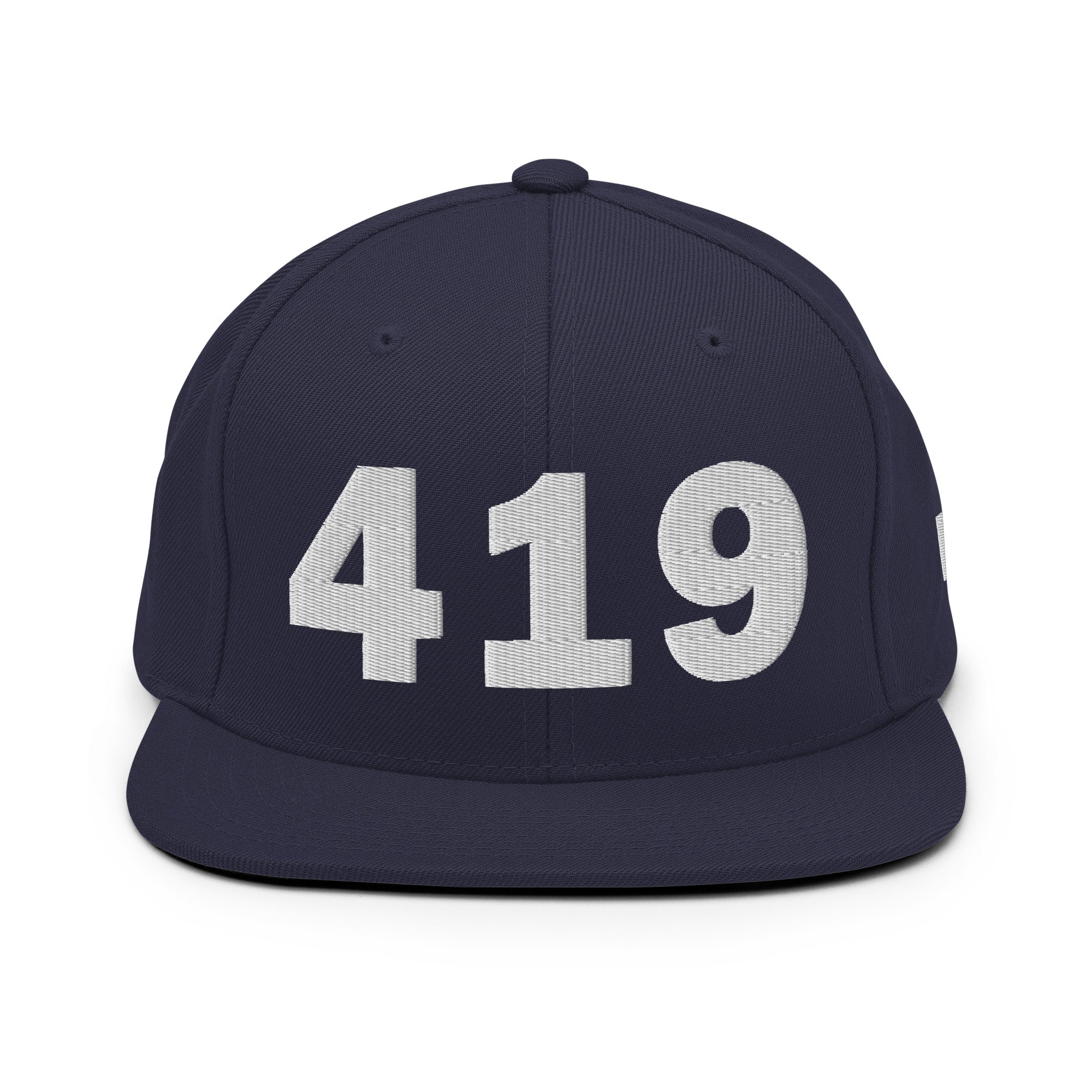 419 Area Code Snapback Hat