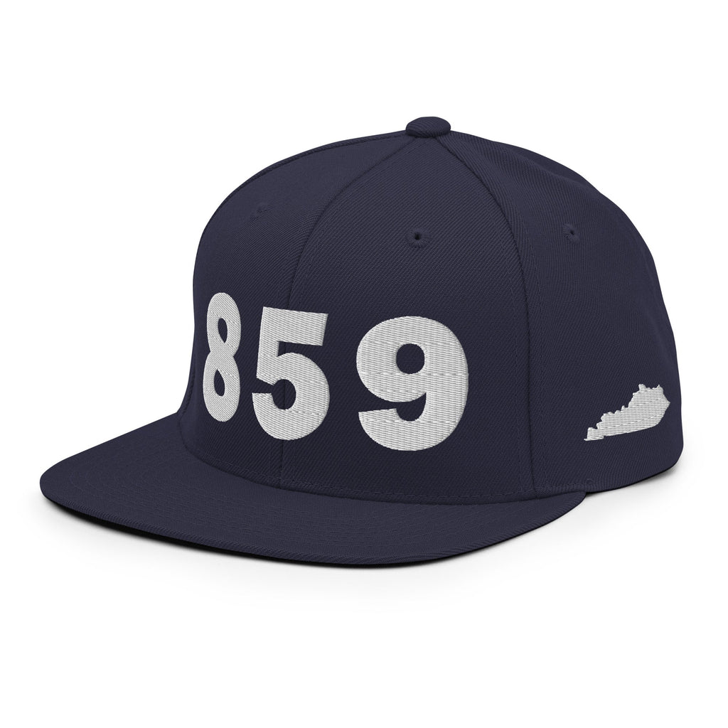 859 Area Code Snapback Hat