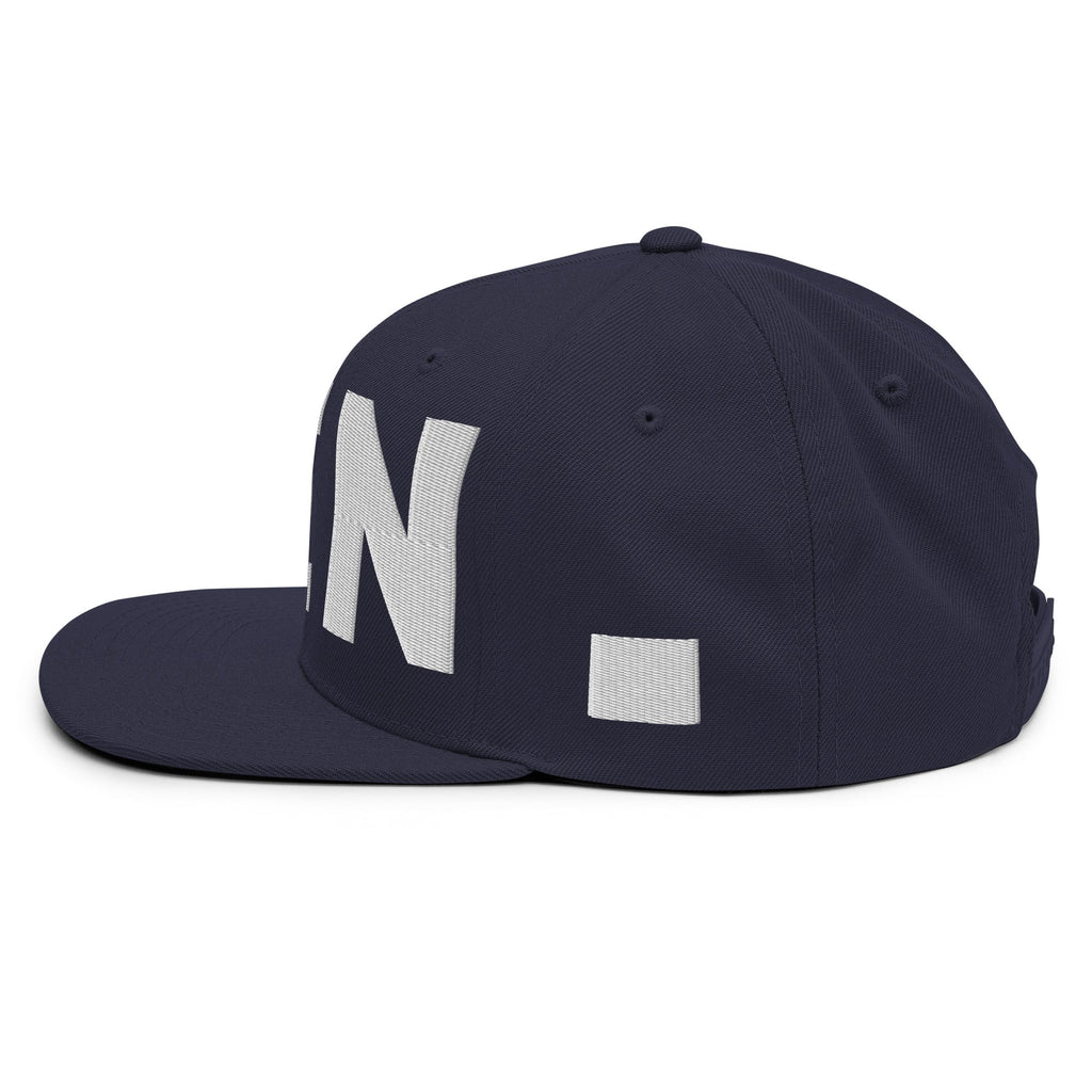 DEN Denver Colorado Snapback Hat