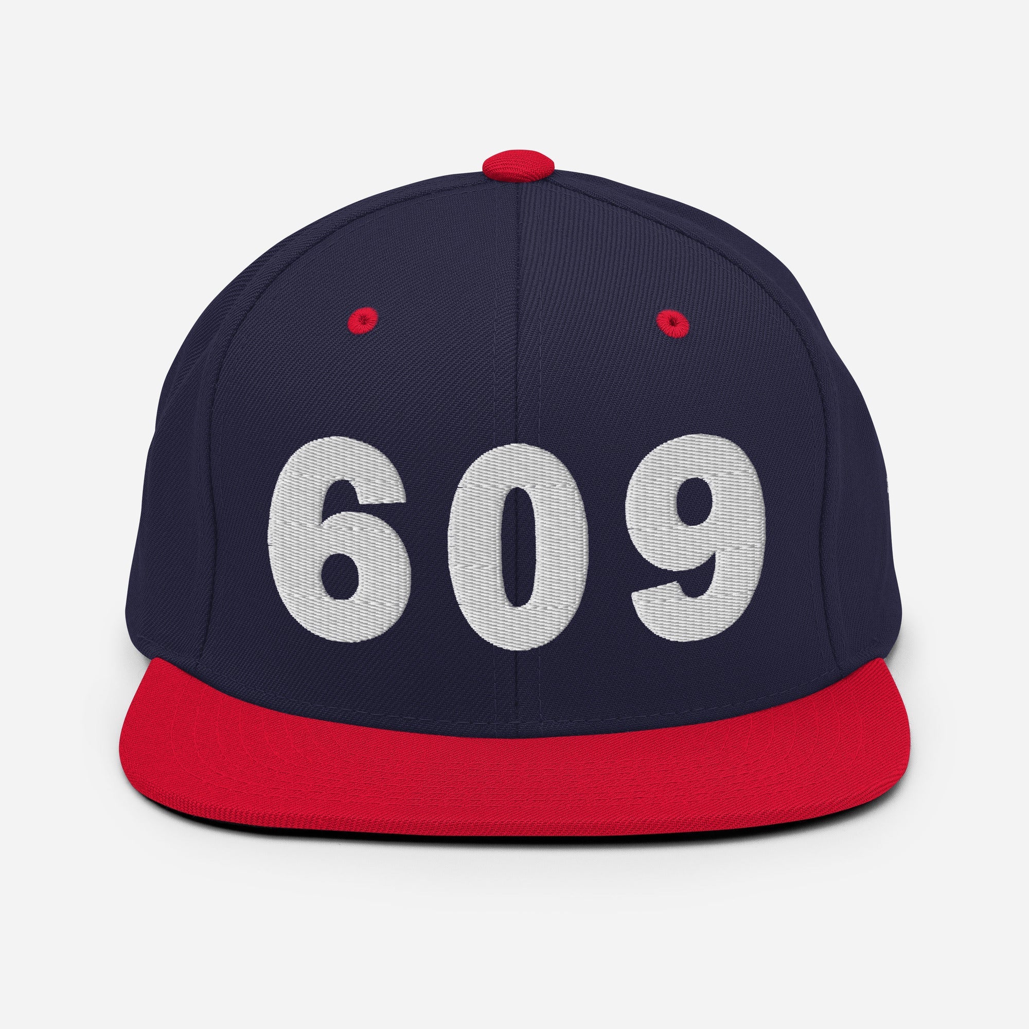609 Area Code Snapback Hat