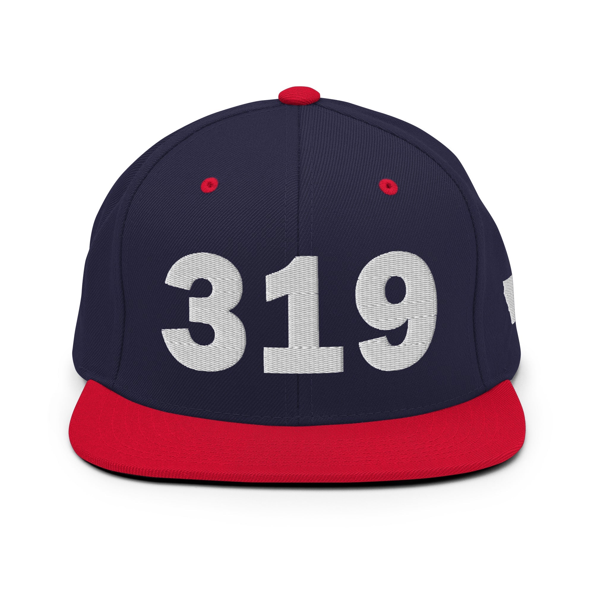 319 Area Code Snapback Hat