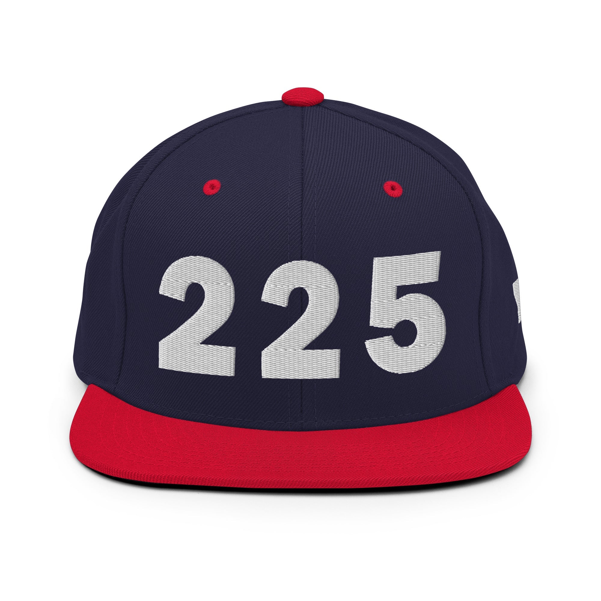 225 Area Code Snapback Hat