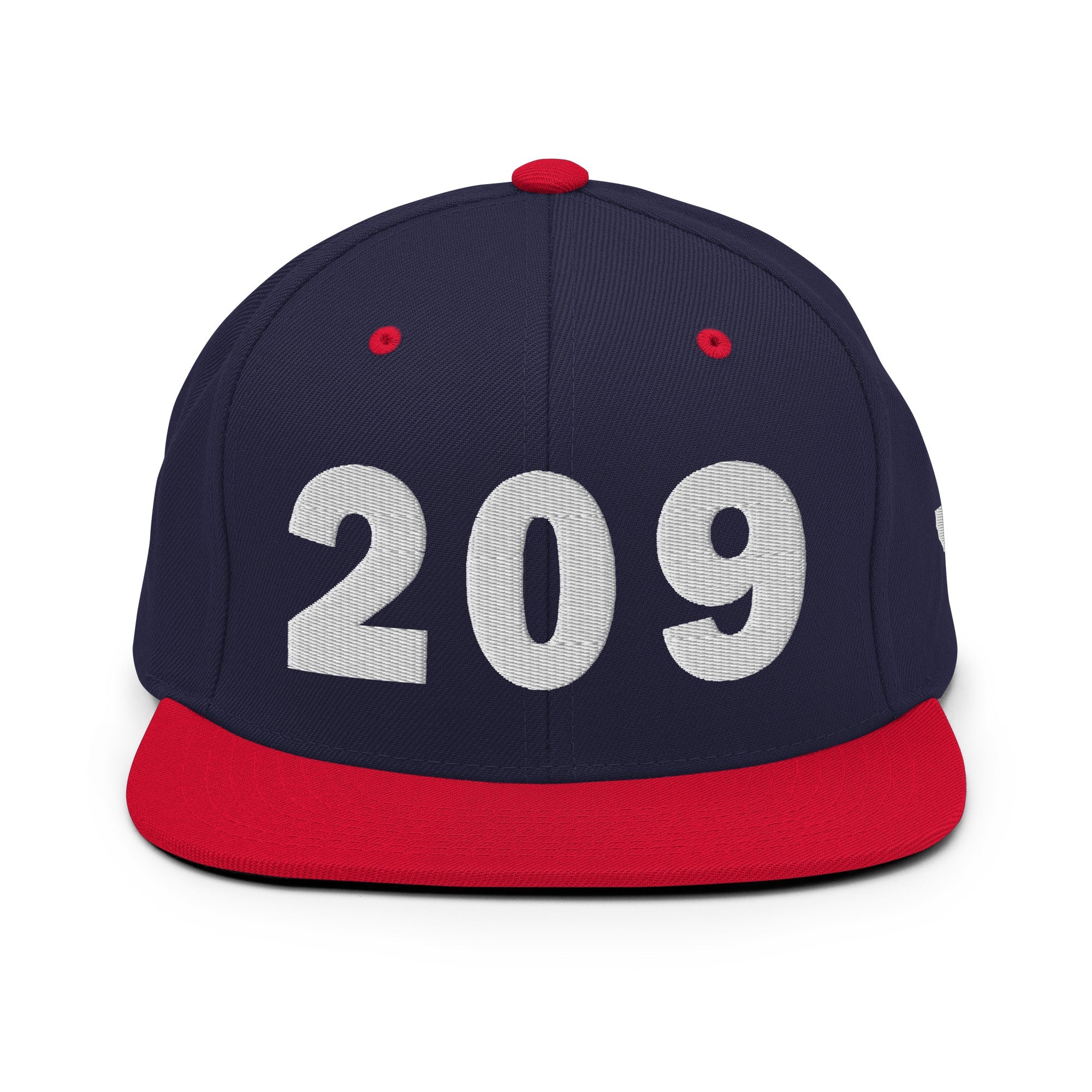 209 Area Code Snapback Hat