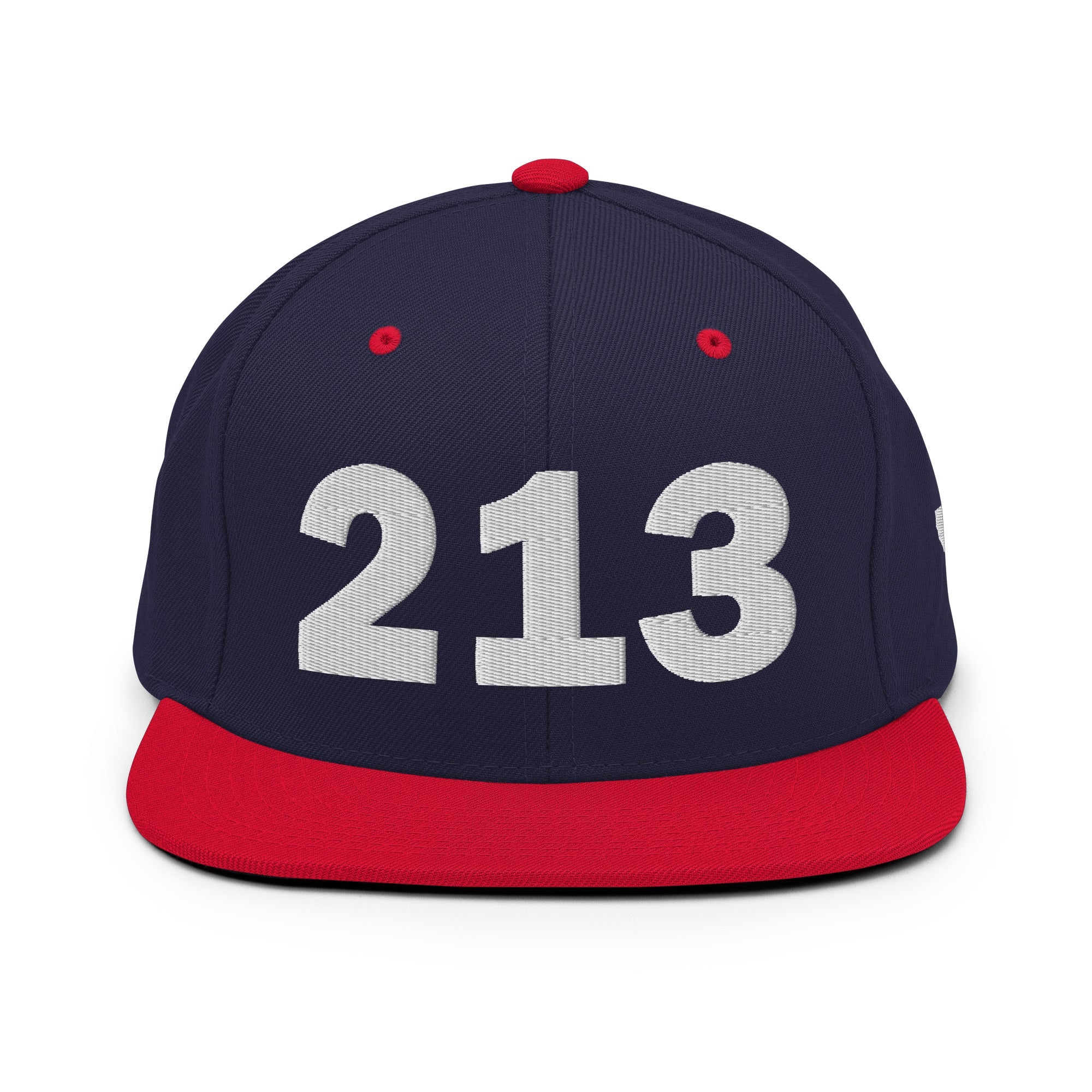213 Area Code Snapback Hat