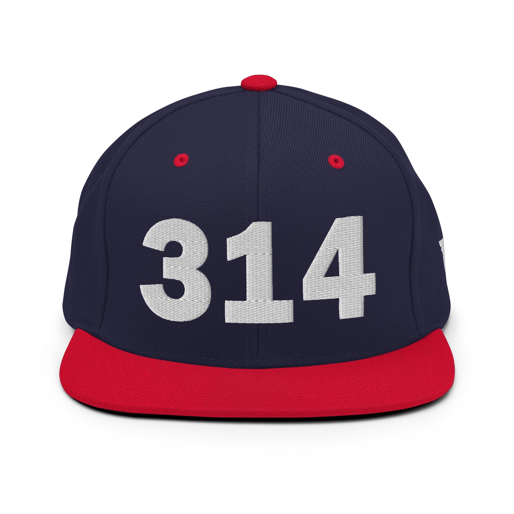 314 Area Code Snapback Hat