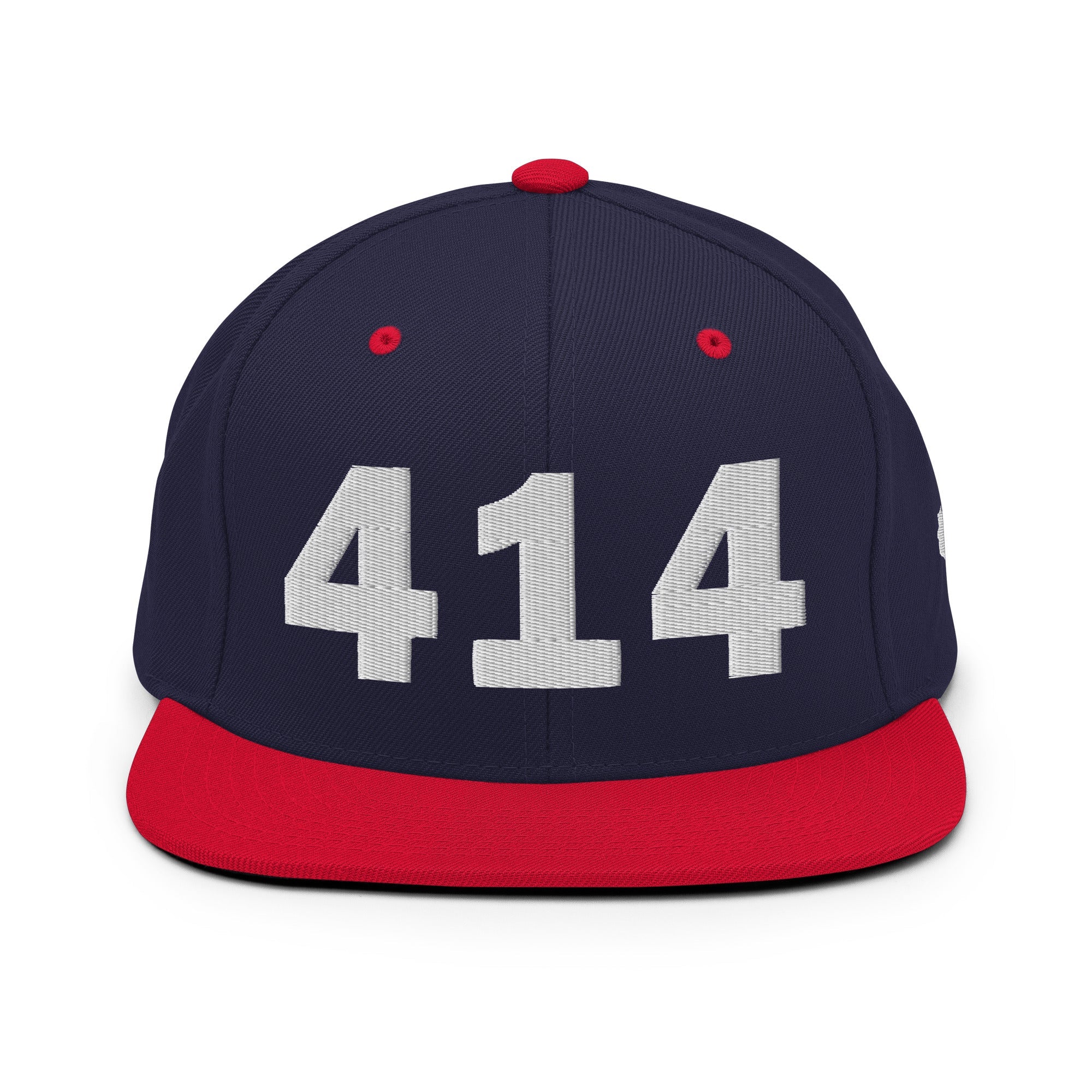 414 Area Code Snapback Hat