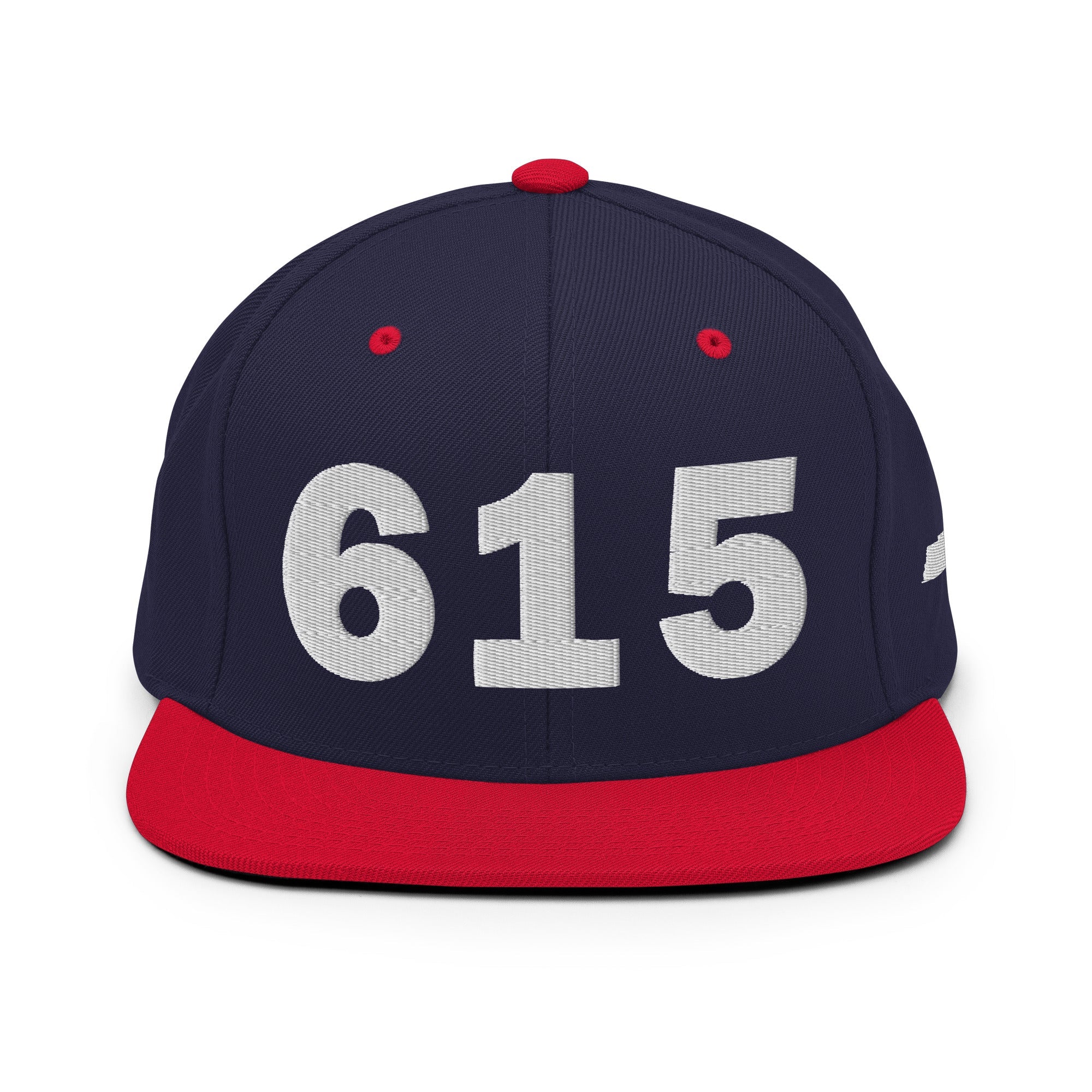 615 Area Code Snapback Hat