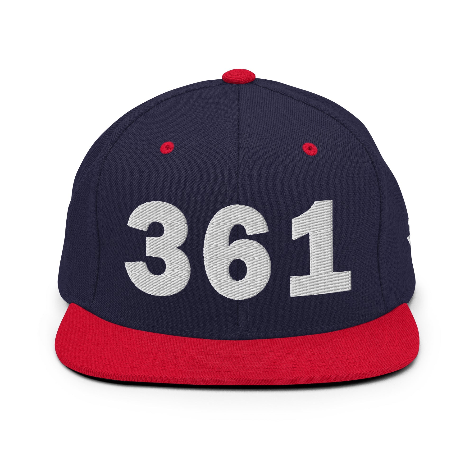 361 Area Code Snapback Hat