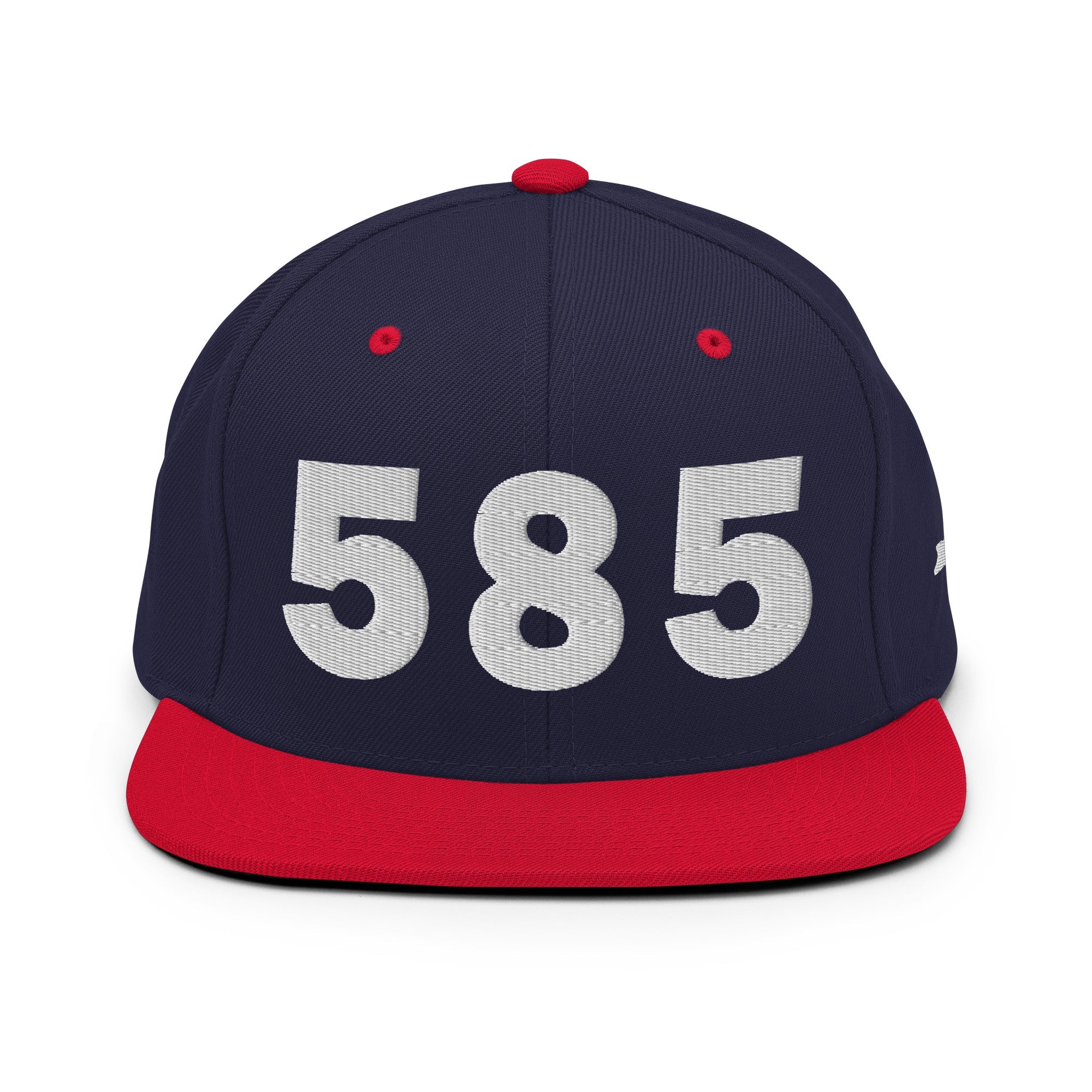 585 Area Code Snapback Hat