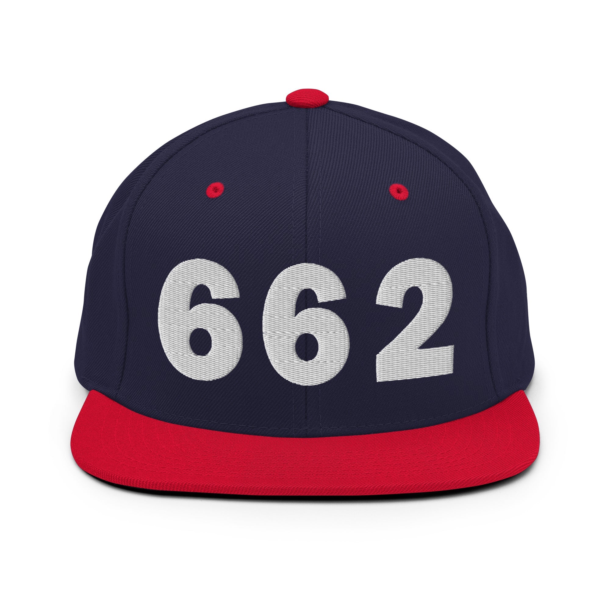 662 Area Code Snapback Hat
