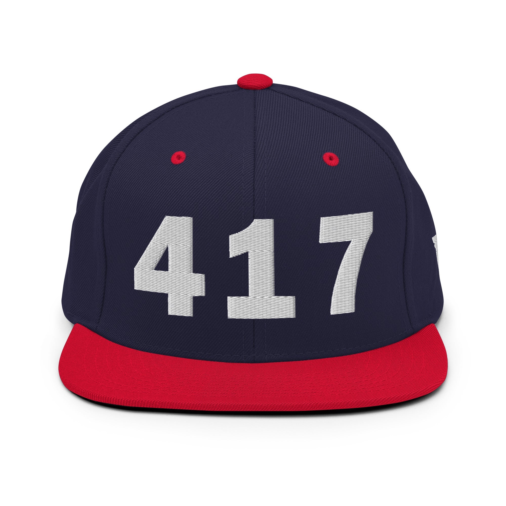 417 Area Code Snapback Hat