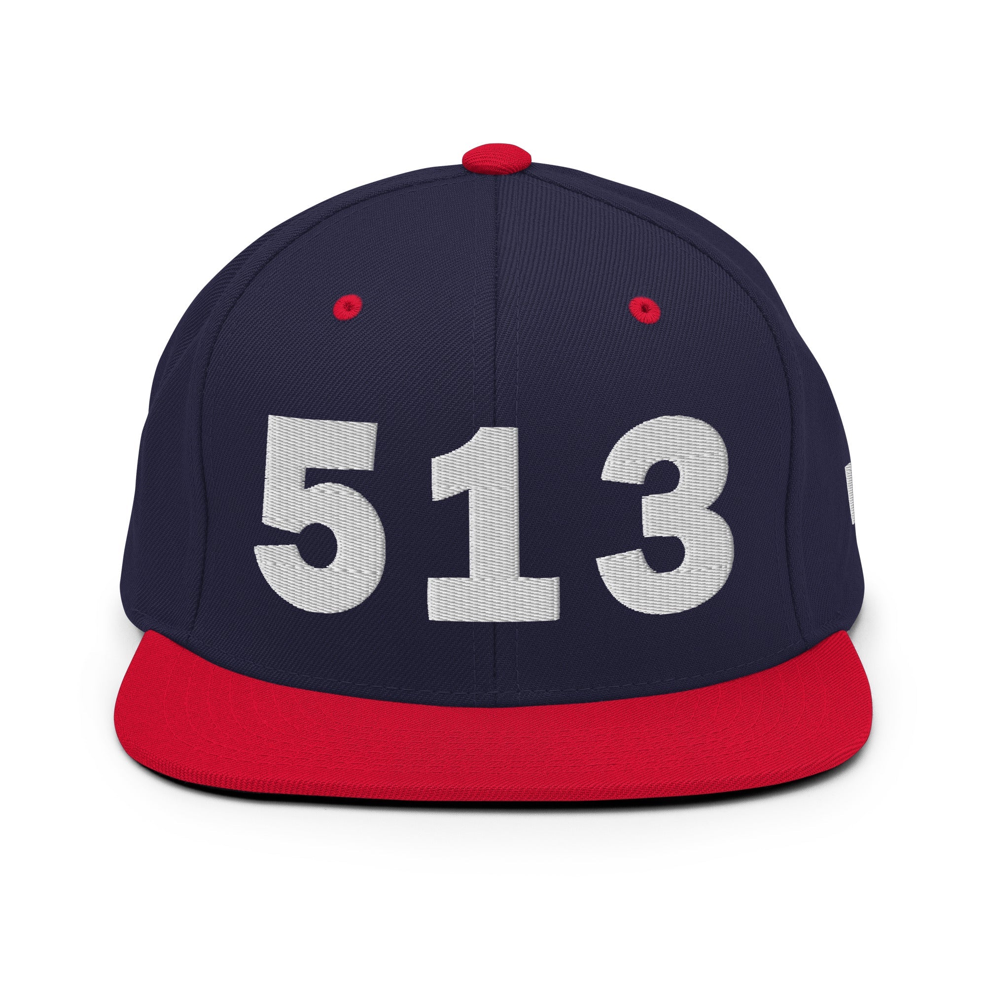 513 Area Code Snapback Hat