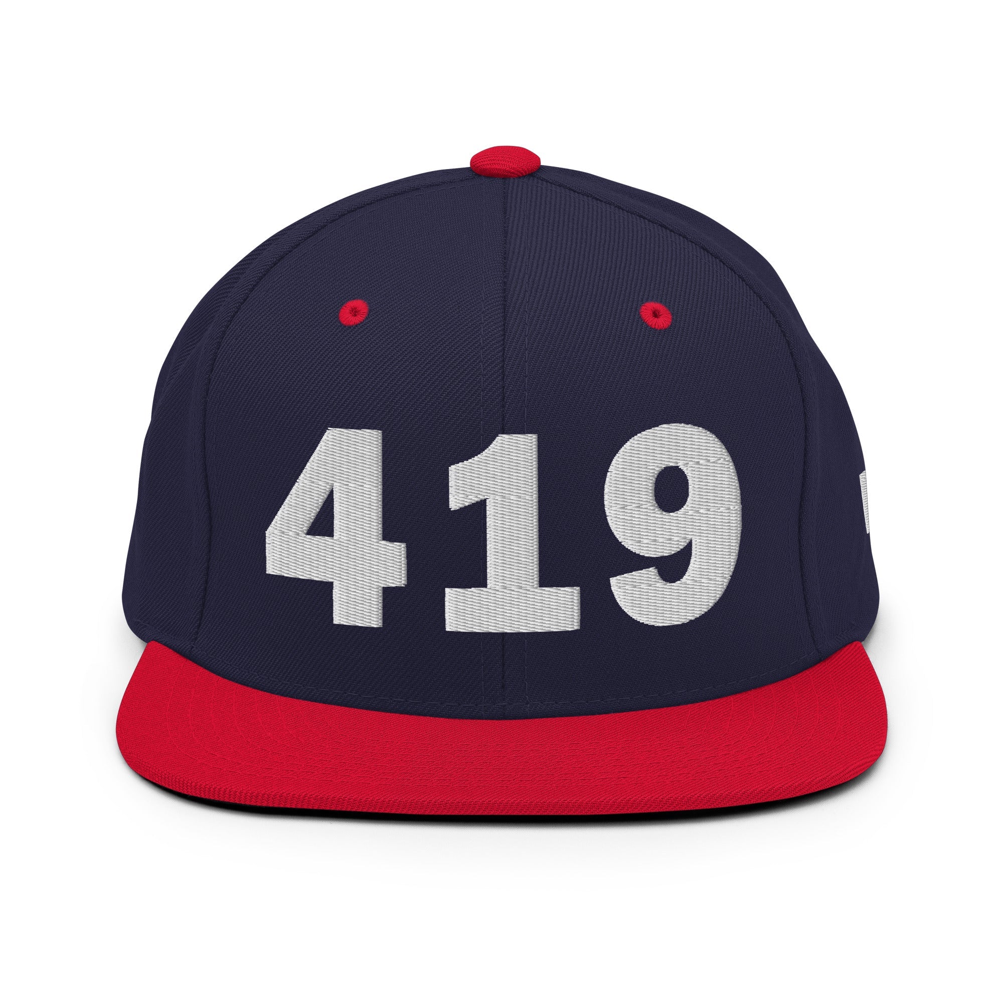 419 Area Code Snapback Hat
