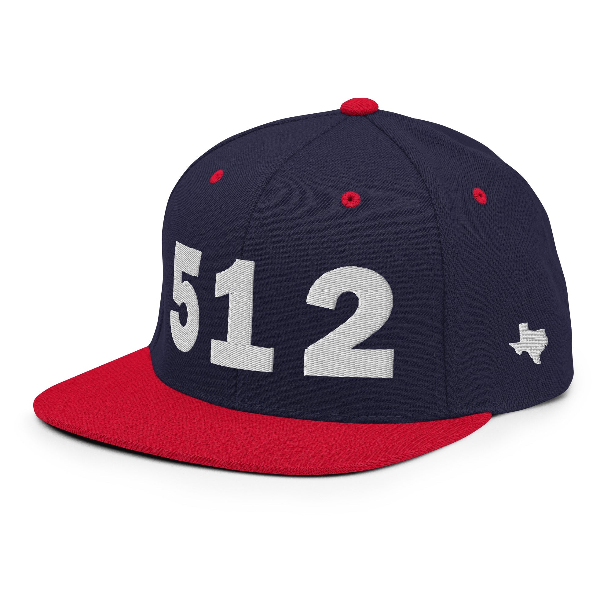 512 Area Code Snapback Hat
