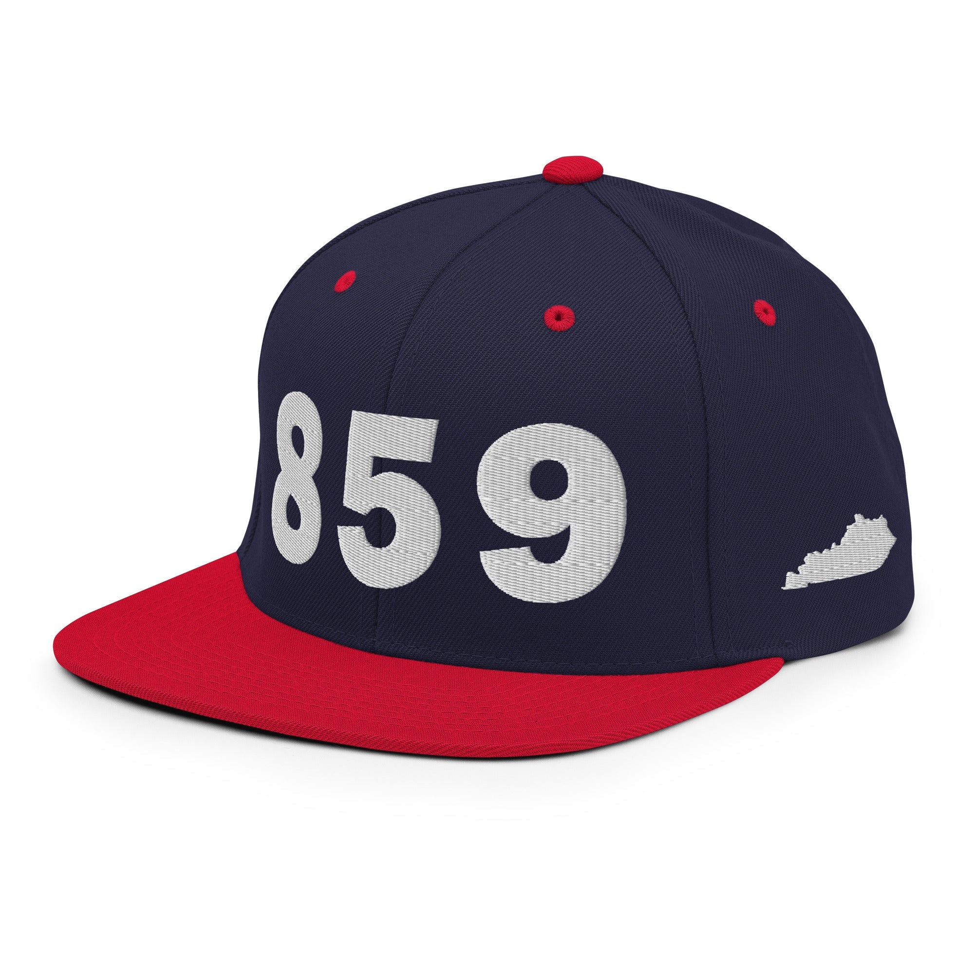 859 Area Code Snapback Hat