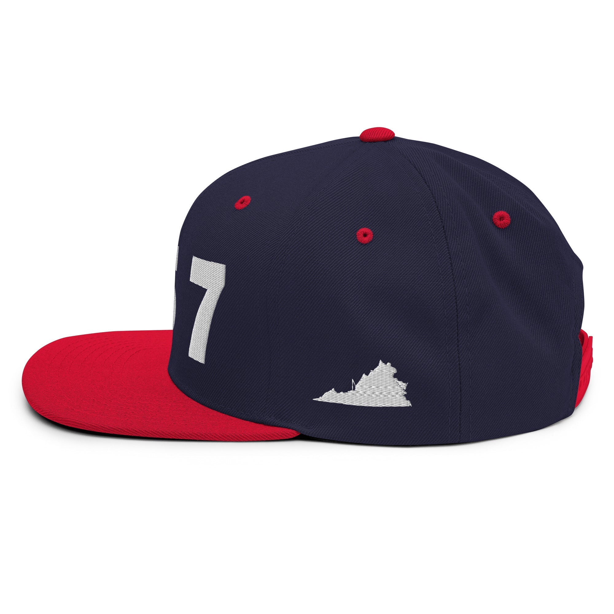 757 Area Code Snapback Hat