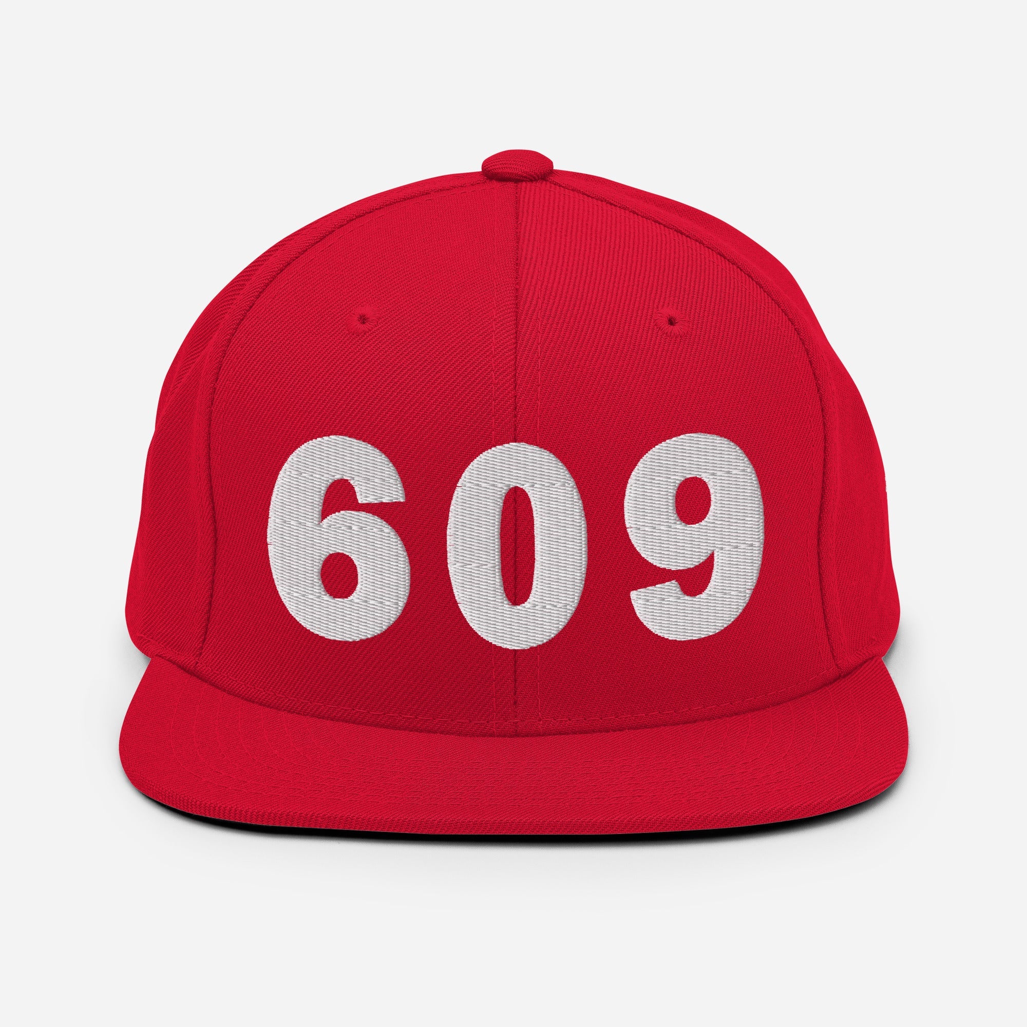 609 Area Code Snapback Hat
