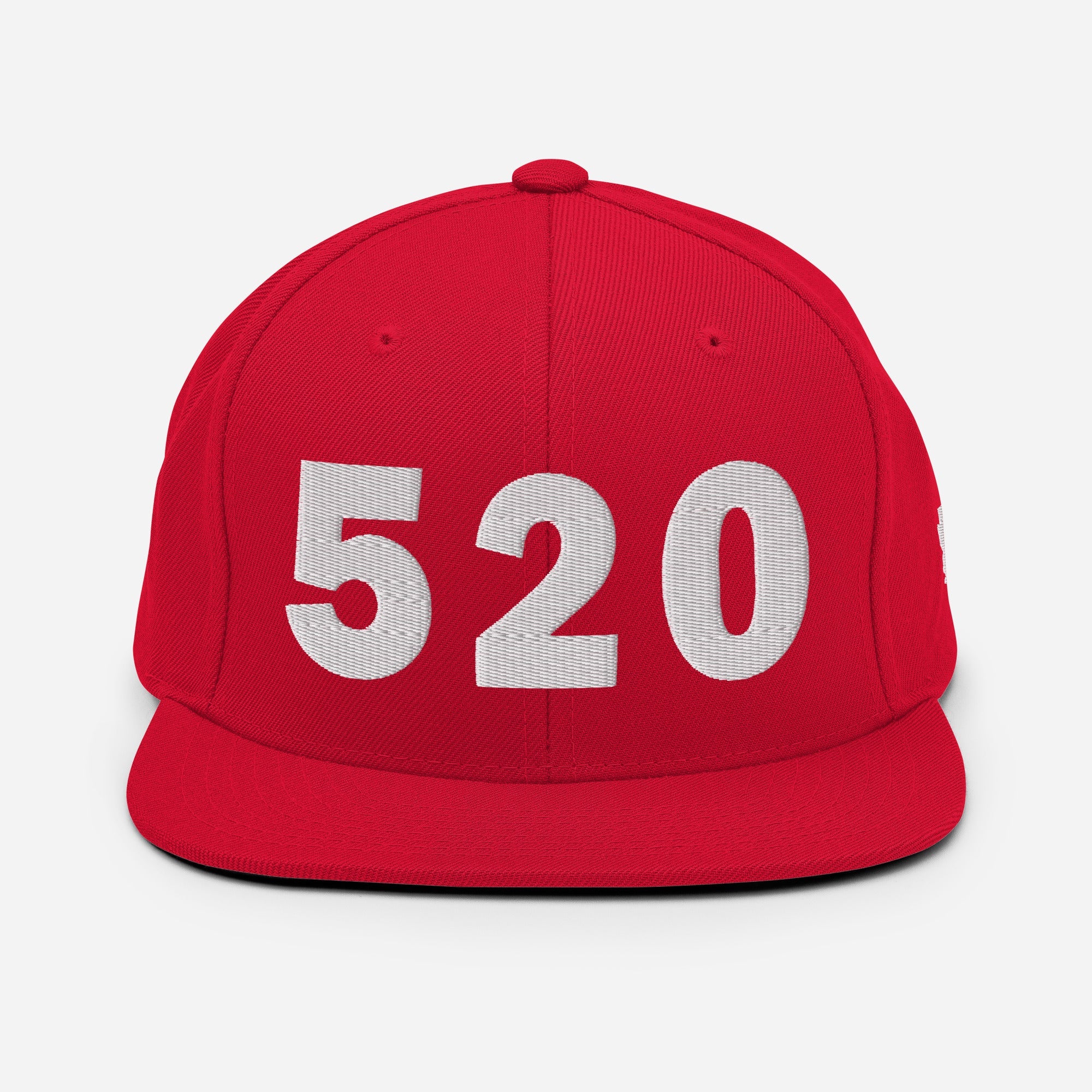 520 Area Code Snapback Hat