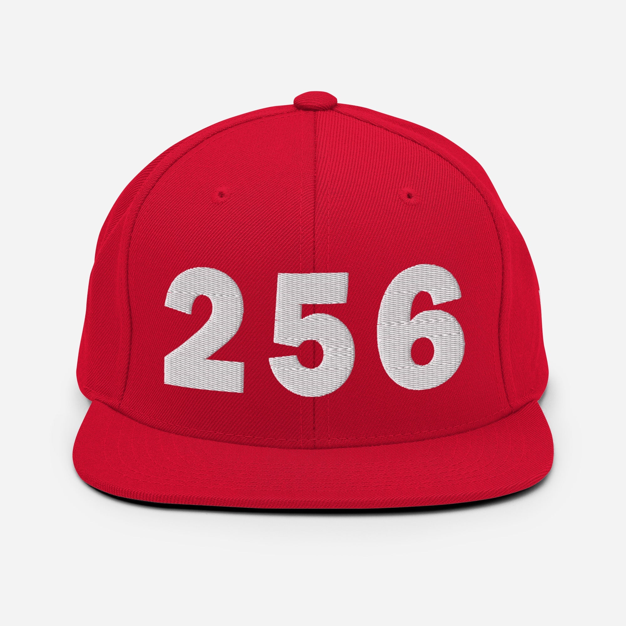 256 Area Code Snapback Hat