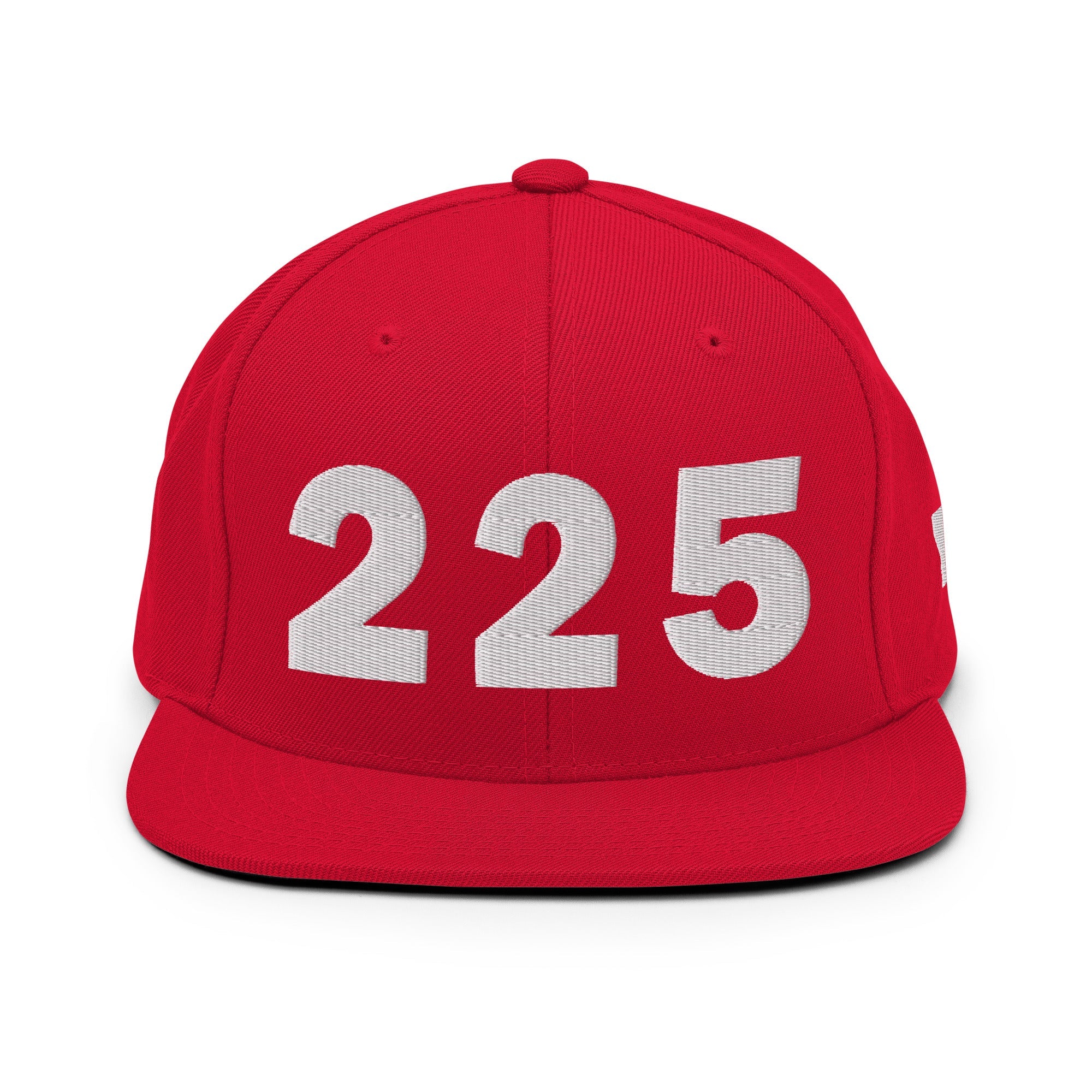 225 Area Code Snapback Hat