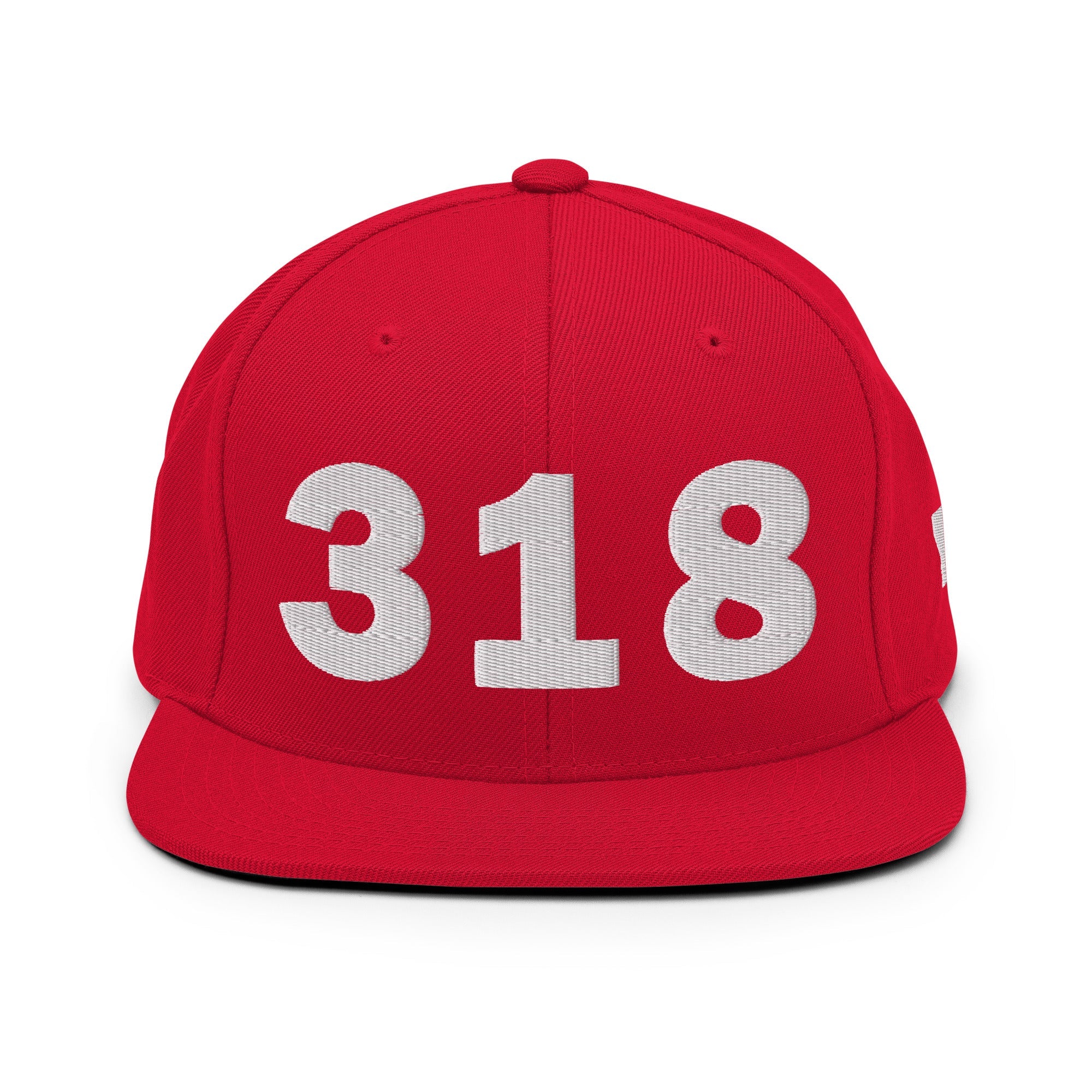 318 Area Code Snapback Hat