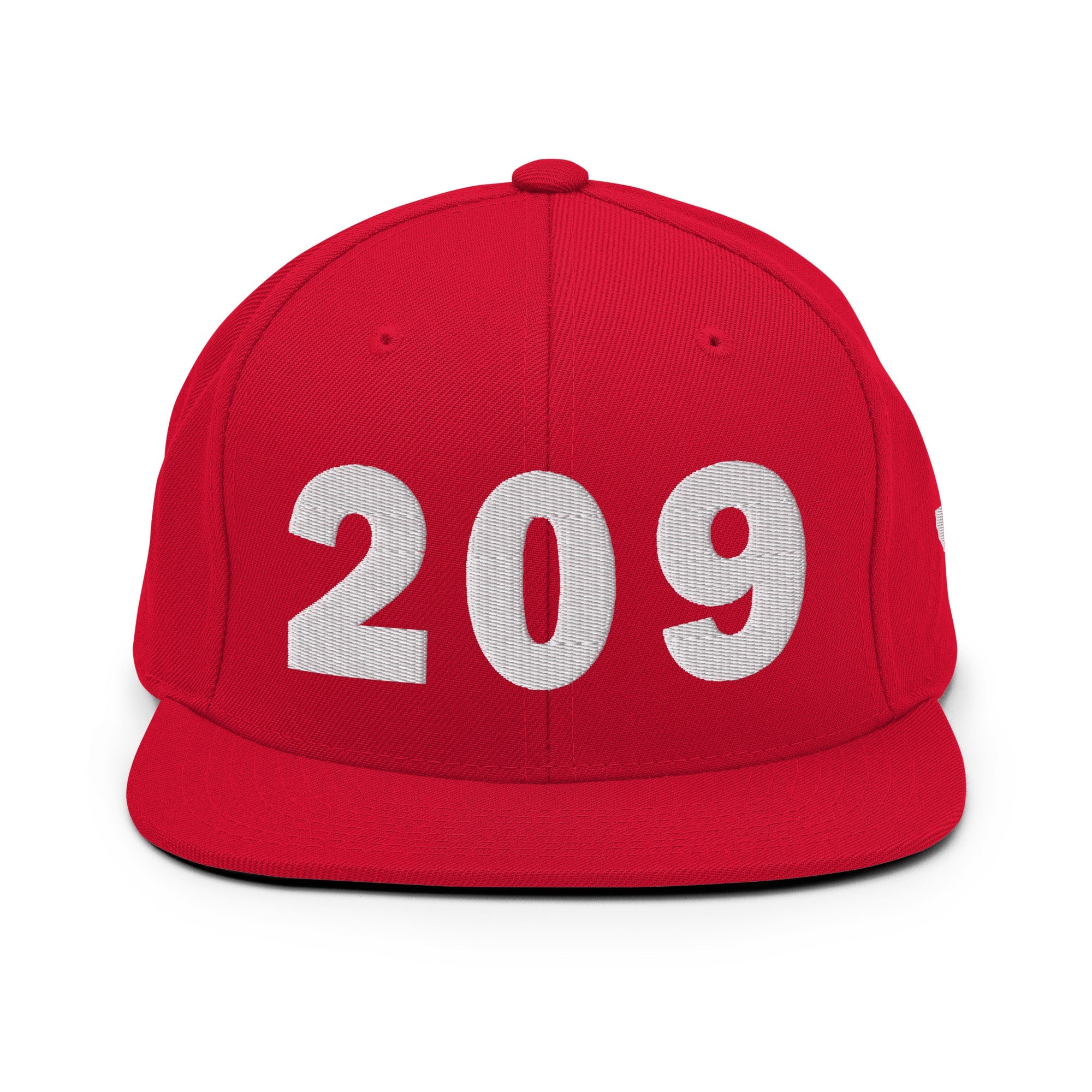 209 Area Code Snapback Hat