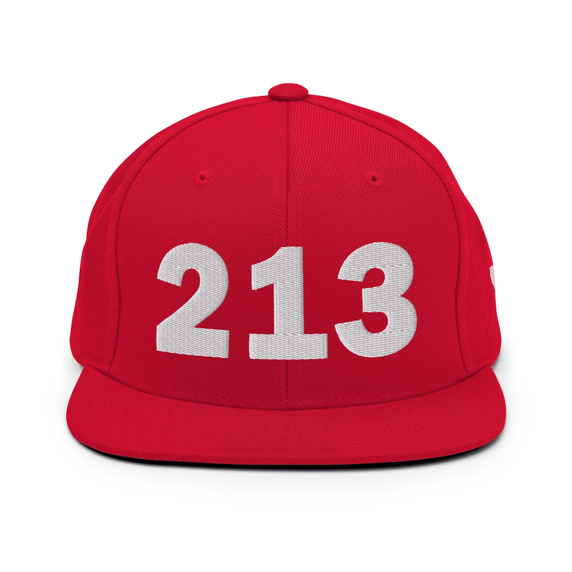 213 Area Code Snapback Hat