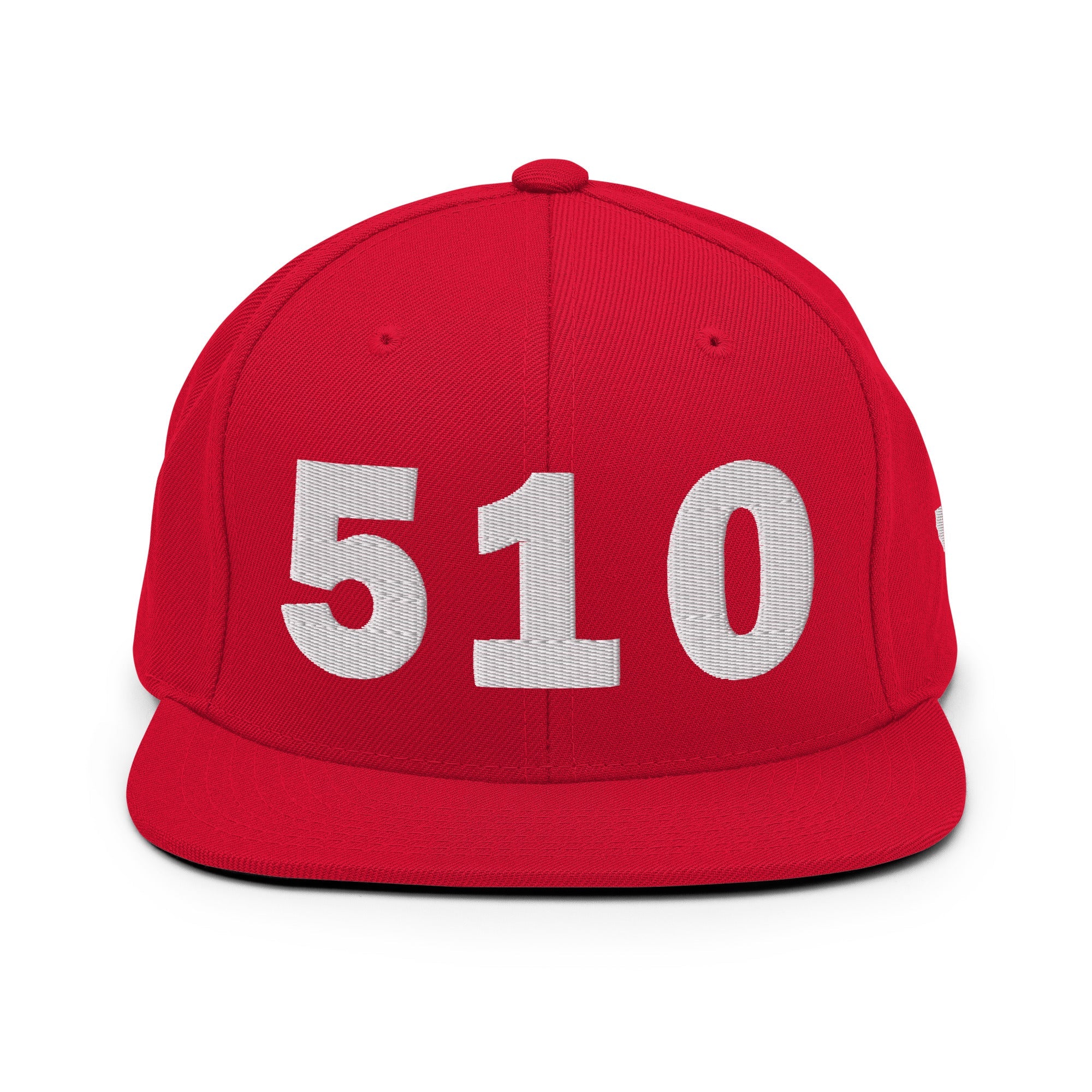 510 Area Code Snapback Hat