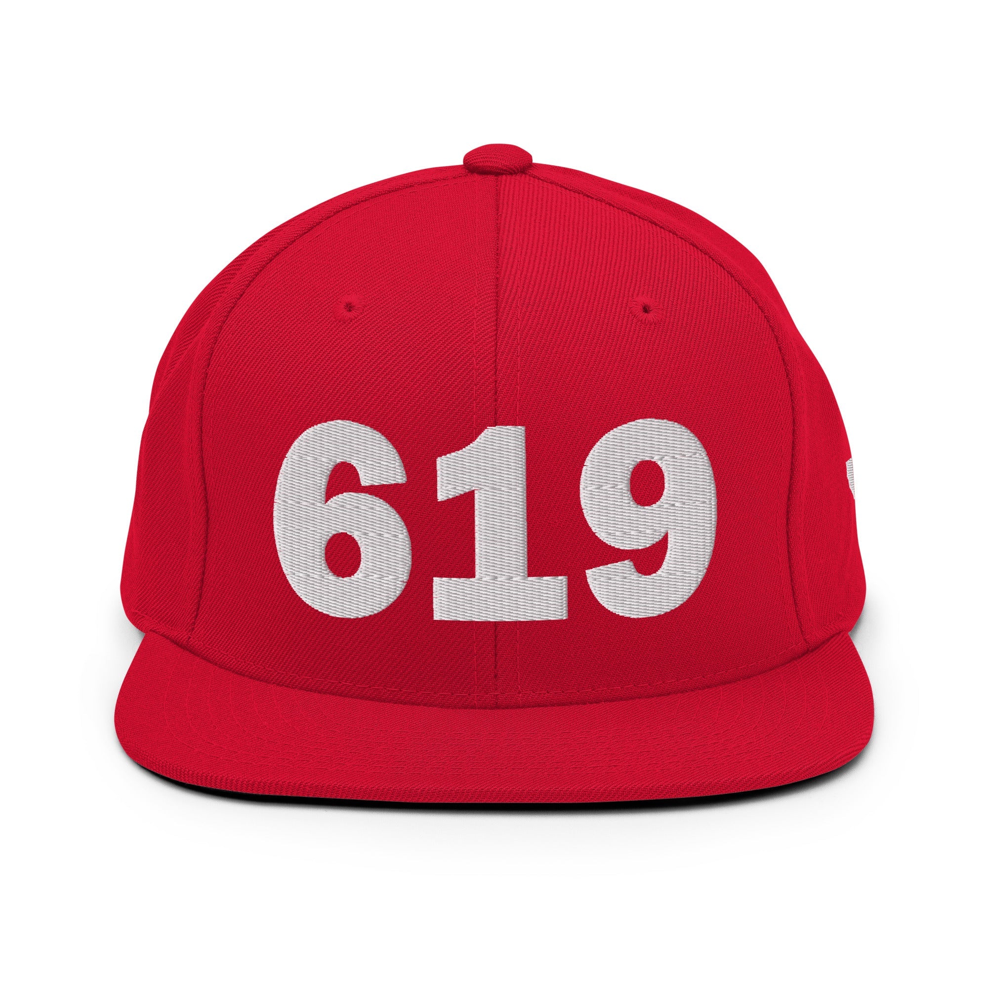 619 Area Code Snapback Hat