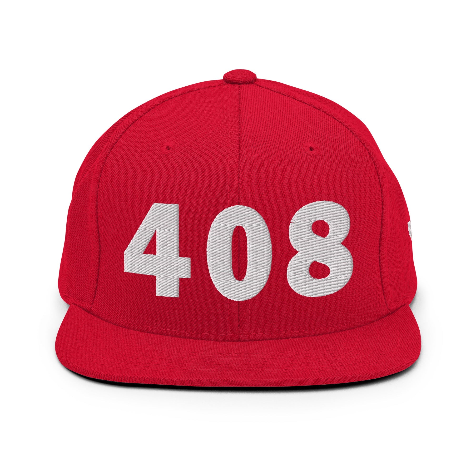 408 Area Code Snapback Hat