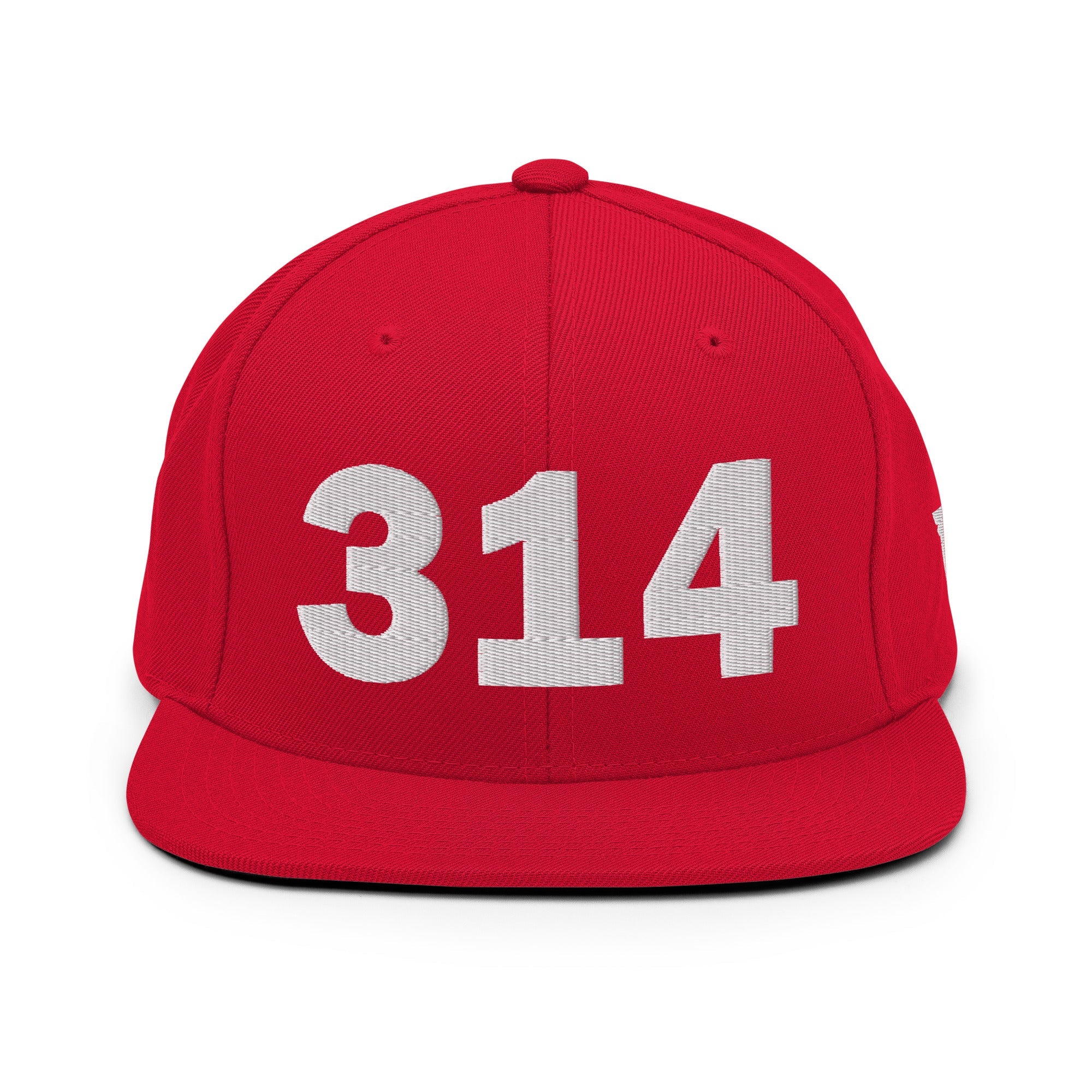 314 Area Code Snapback Hat
