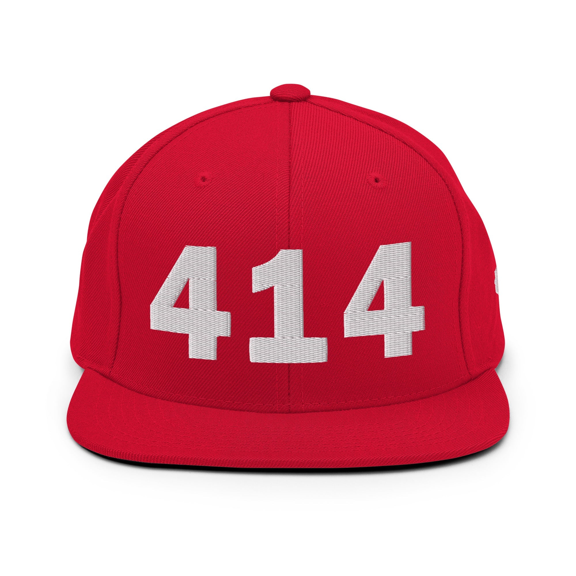 414 Area Code Snapback Hat