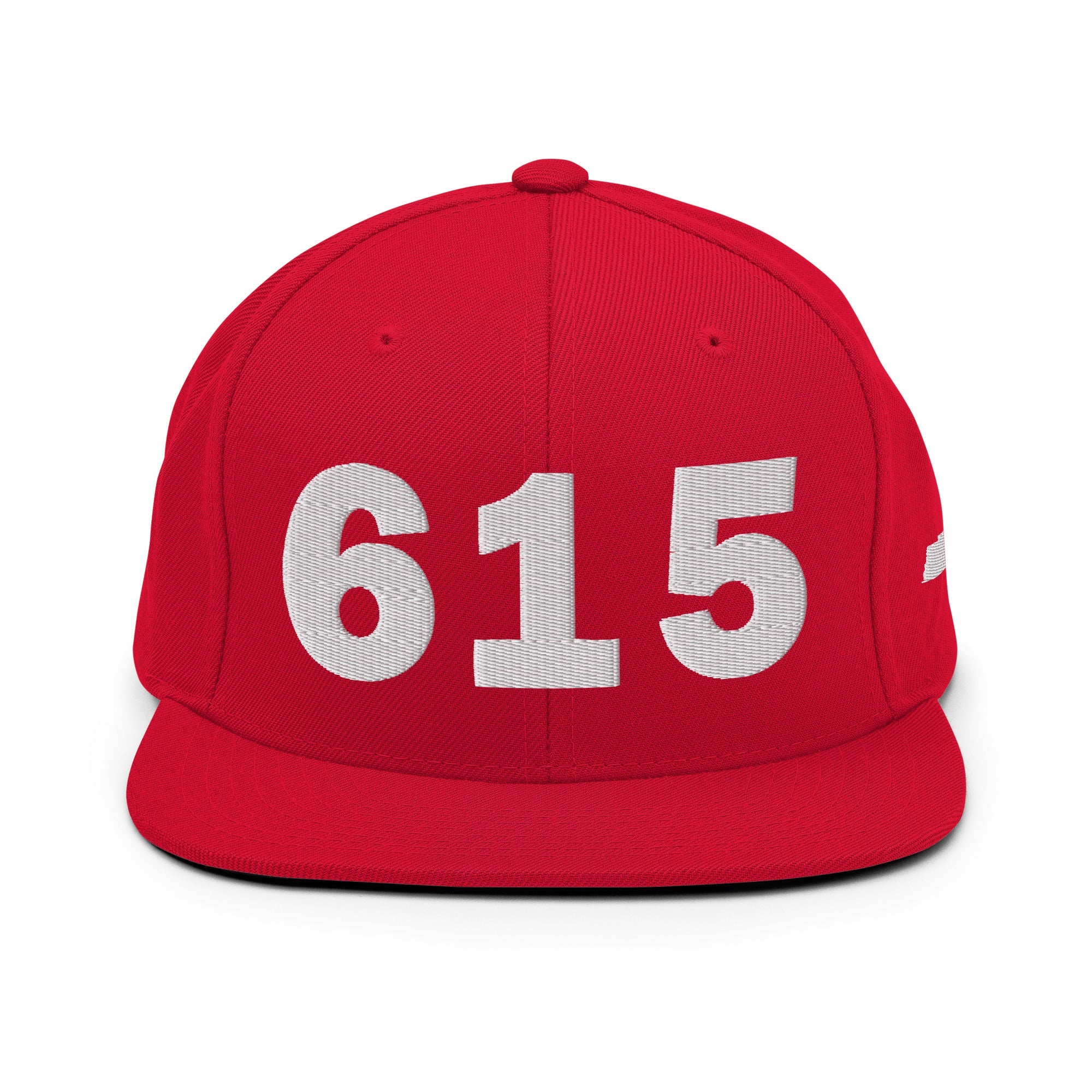 615 Area Code Snapback Hat