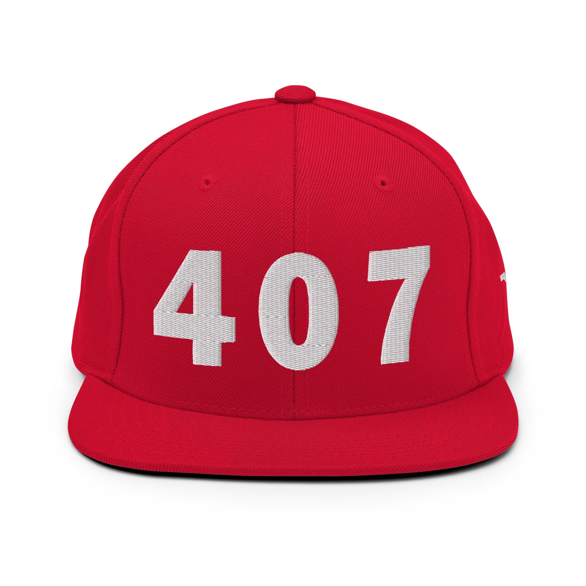 407 Area Code Snapback Hat