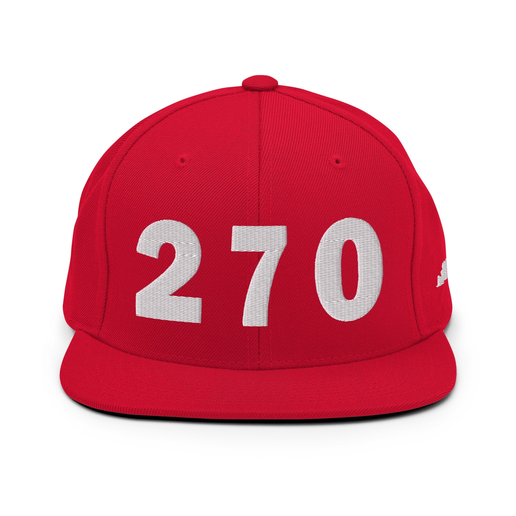270 Area Code Snapback Hat