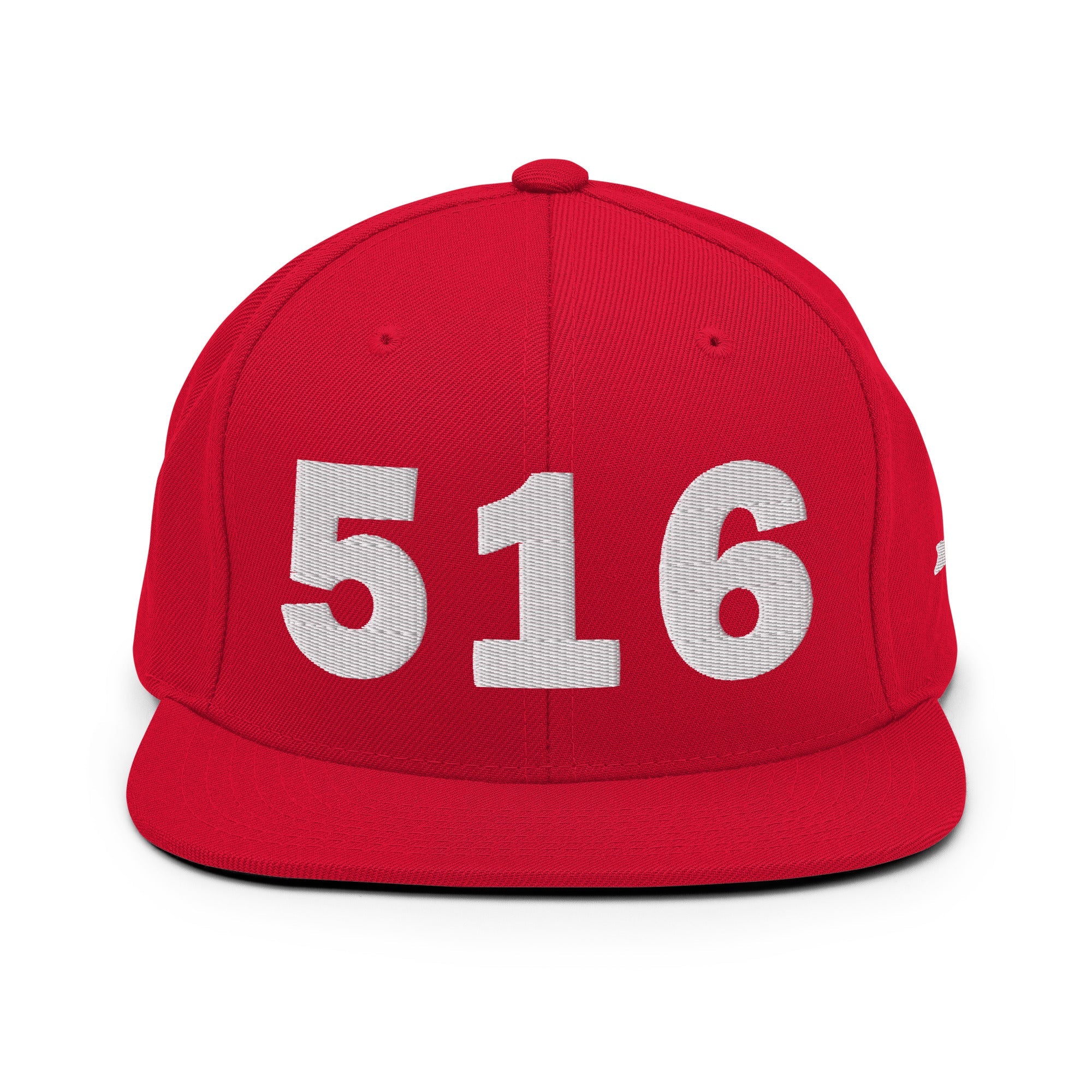 516 Area Code Snapback Hat