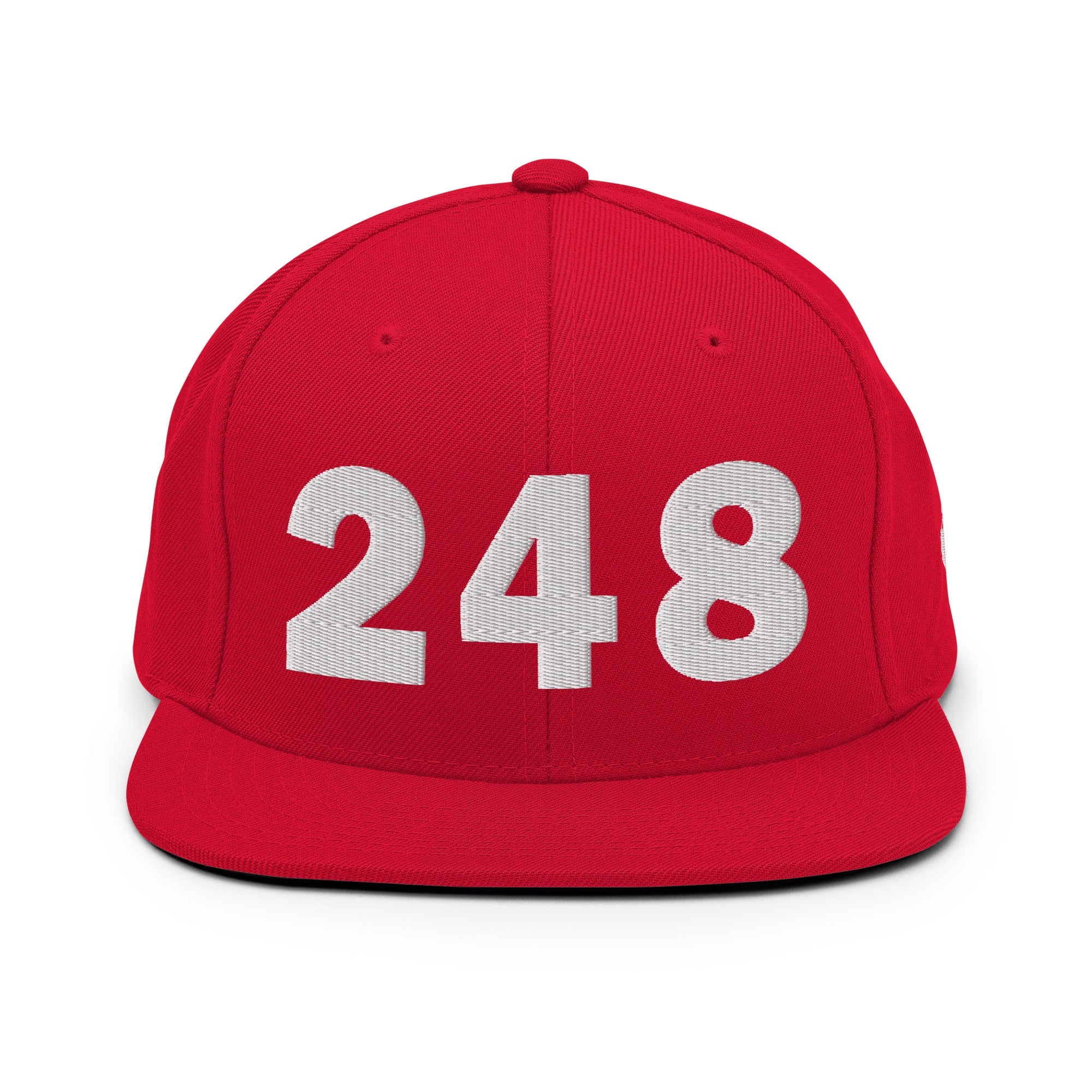 248 Area Code Snapback Hat