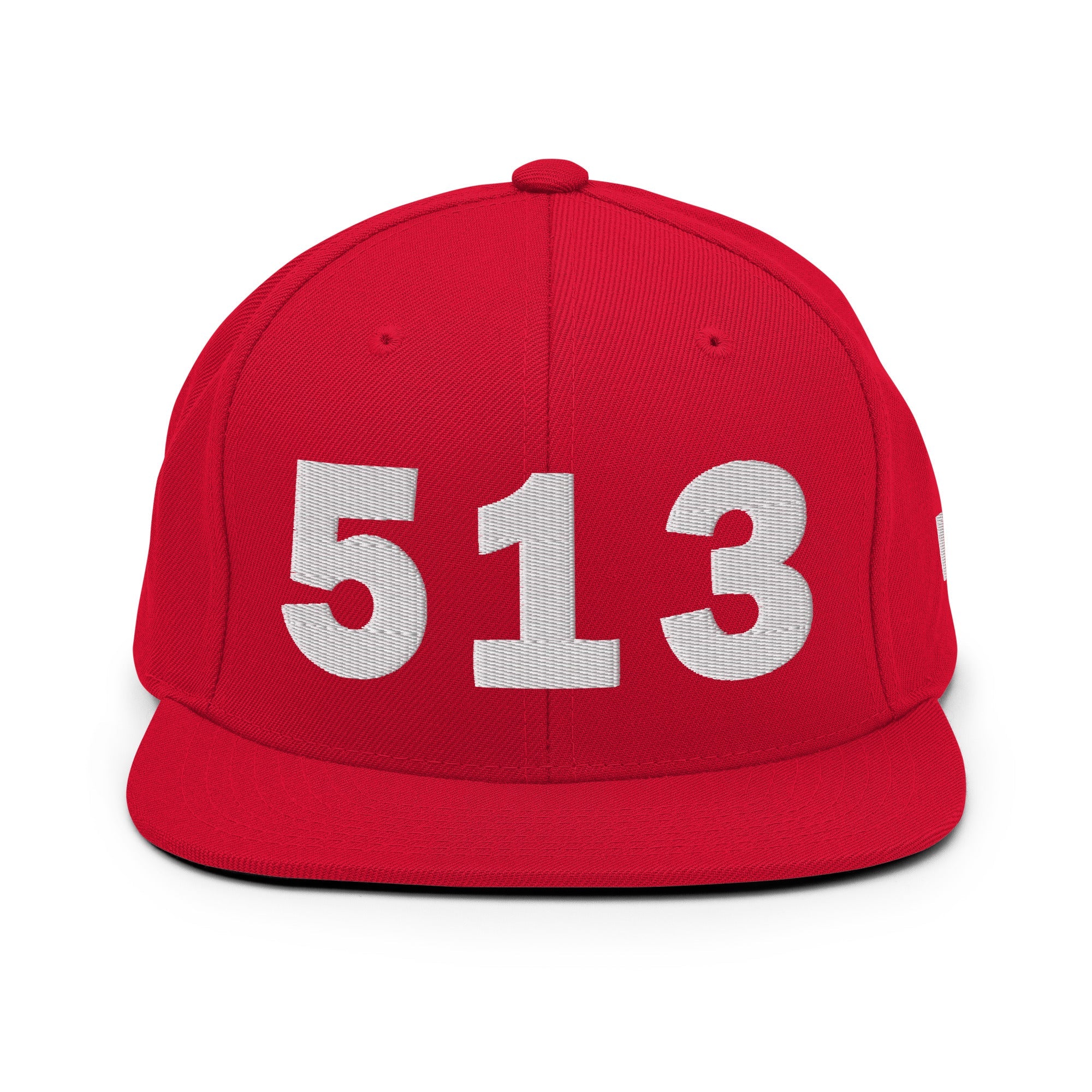 513 Area Code Snapback Hat