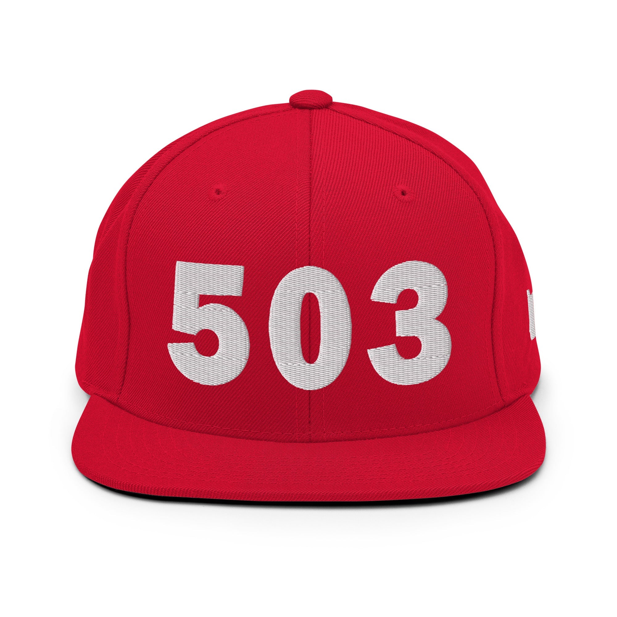 503 Area Code Snapback Hat
