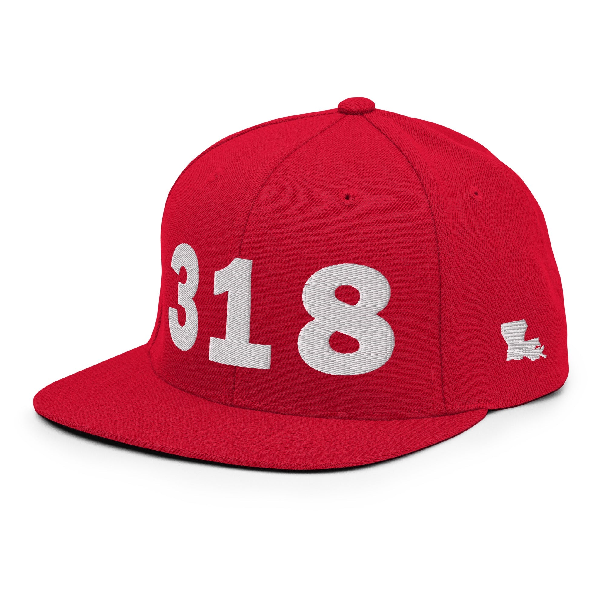 318 Area Code Snapback Hat