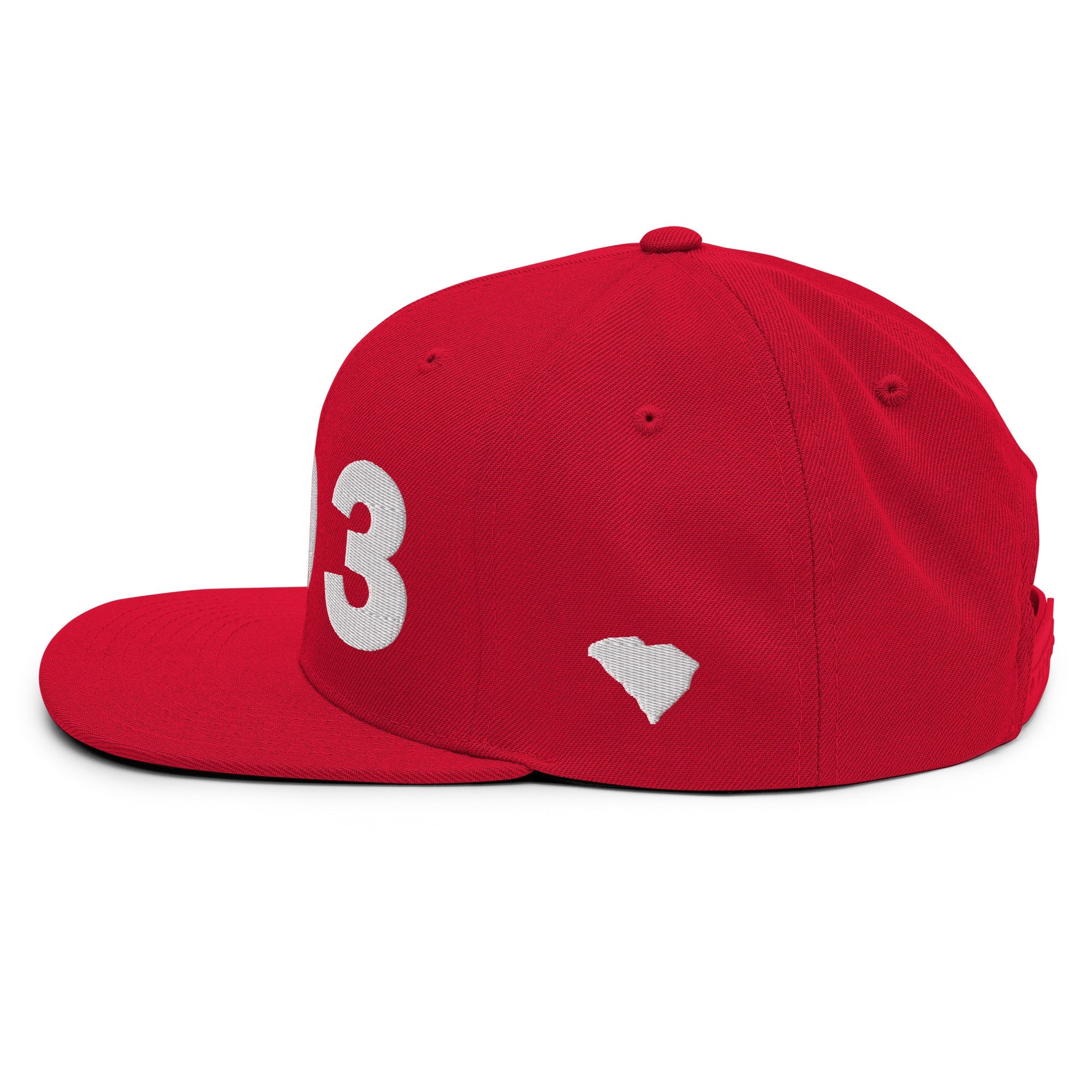 803 Area Code Snapback Hat