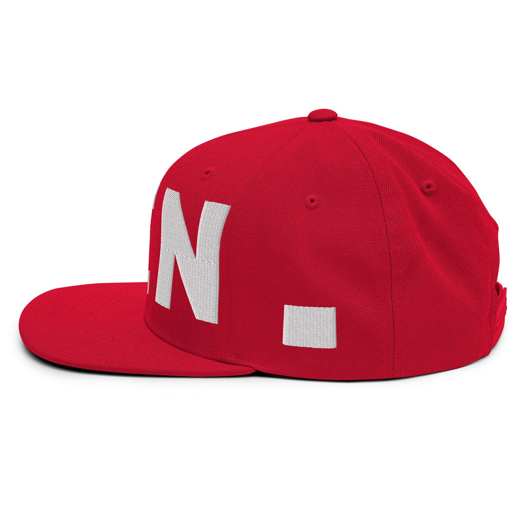 DEN Denver Colorado Snapback Hat