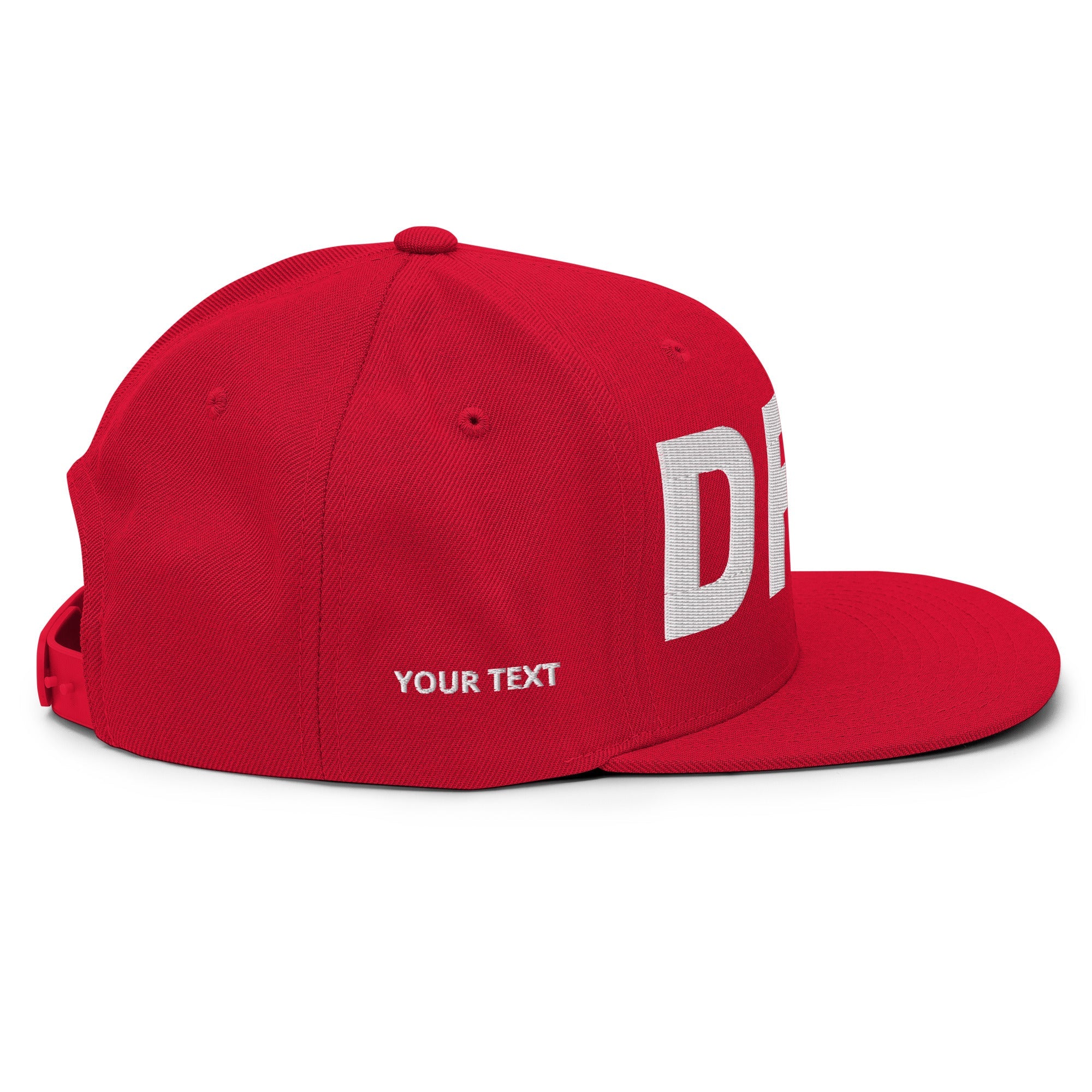 DWF Dallas Fort Worth Texas Snapback Hat