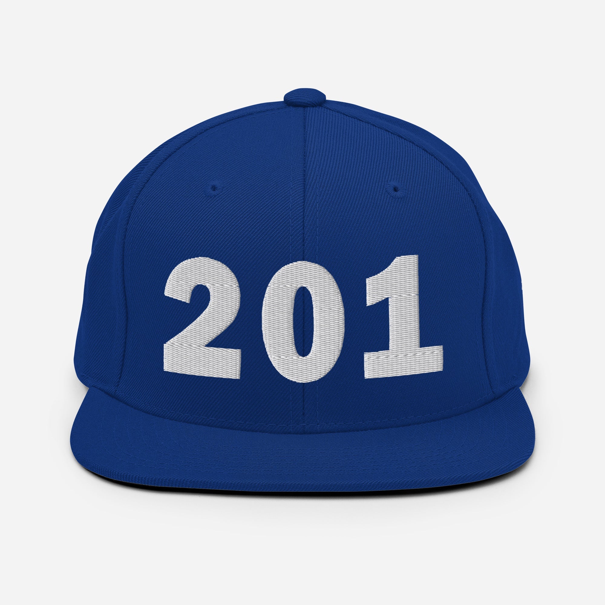 201 Area Code Snapback Hat