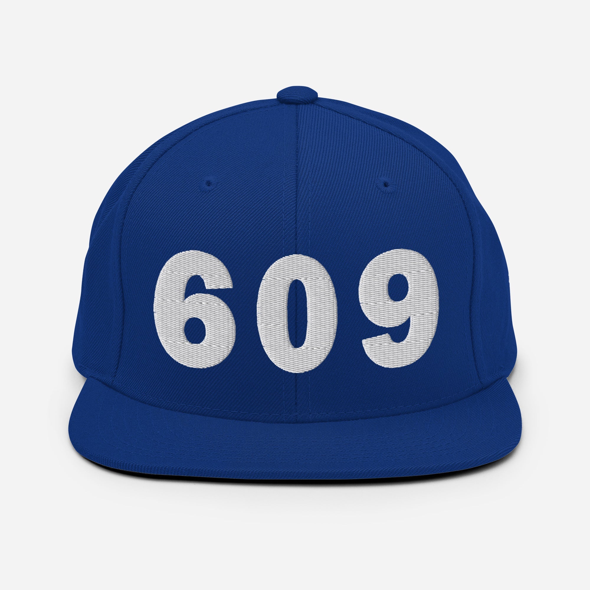 609 Area Code Snapback Hat