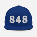 848 Area Code Snapback Hat