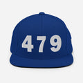 479 Area Code Snapback Hat