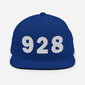 928 Area Code Snapback Hat